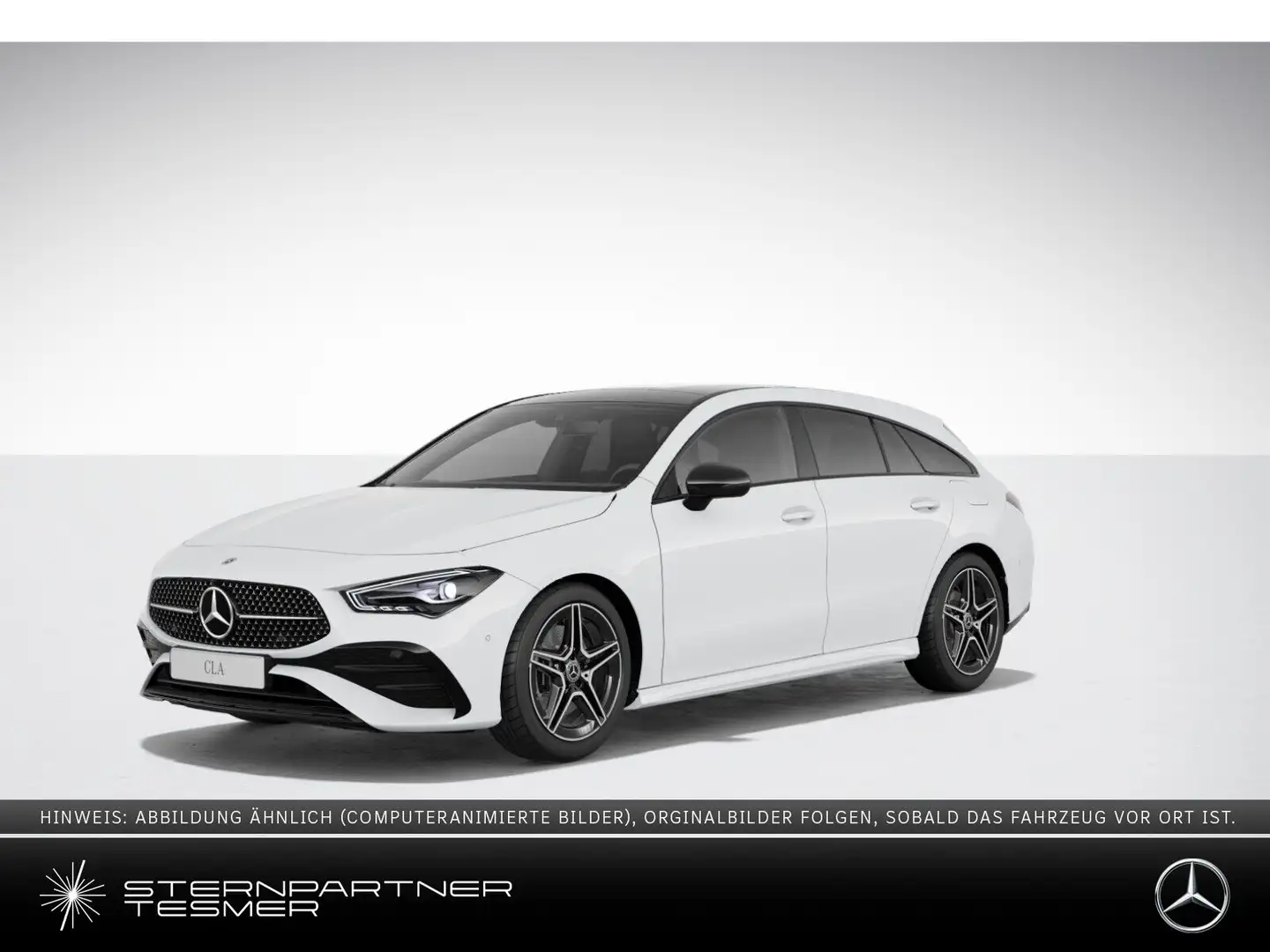 Mercedes-Benz CLA 200 AMG+NIGHT+PANO+KAMERA+SHZ. Weiß - 1