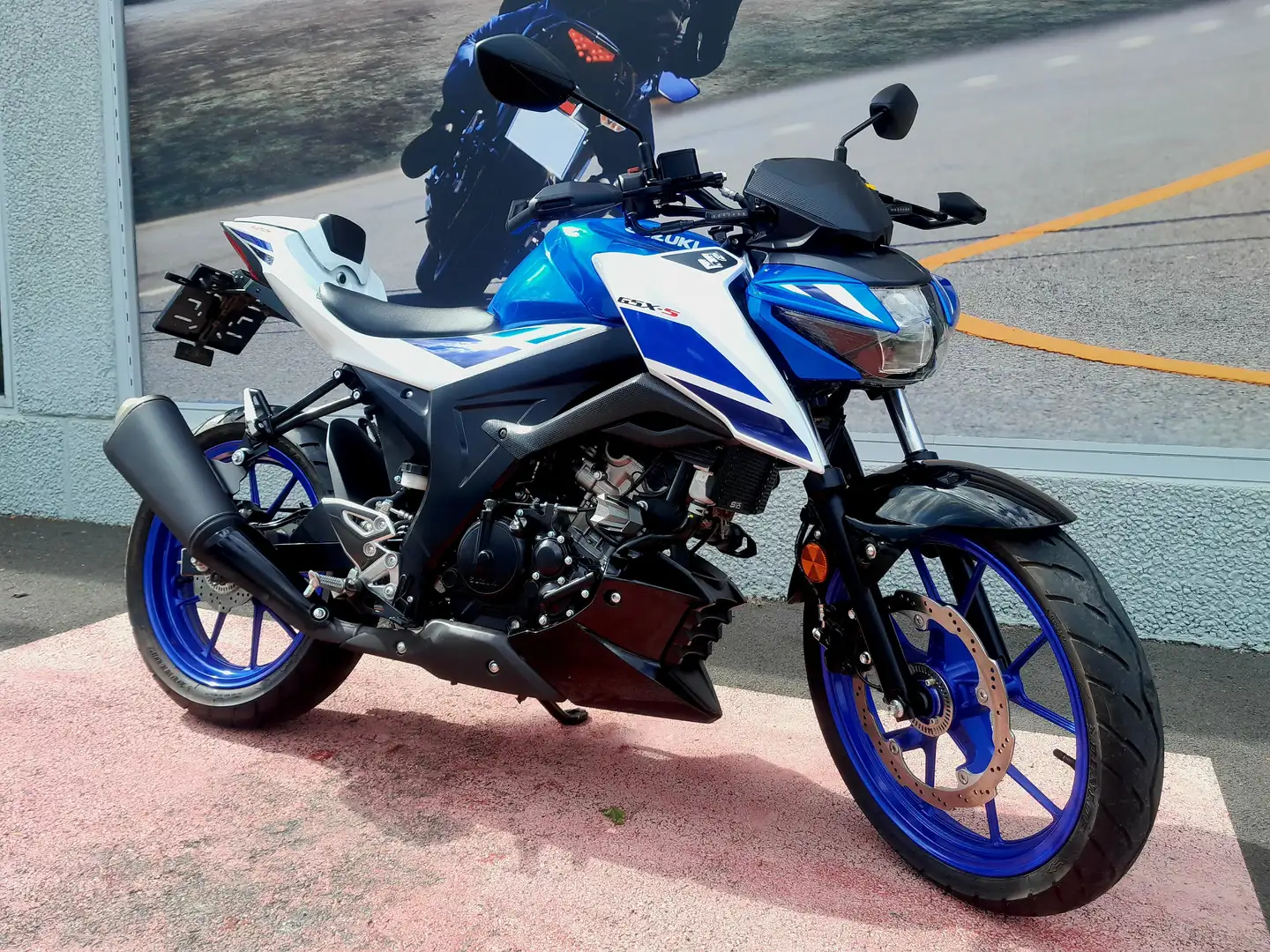Suzuki GSX-S 125 ABS Blauw - 2