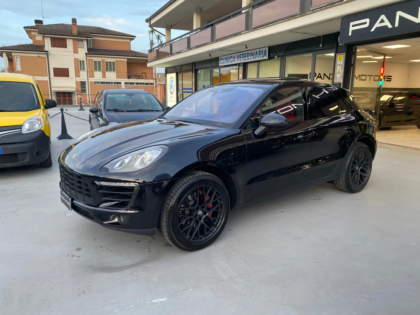 Porsche Macan 3.0d S 250cv pdk NO SUPERBOLLO PELLE CARTIER ROSSA Fekete - 1