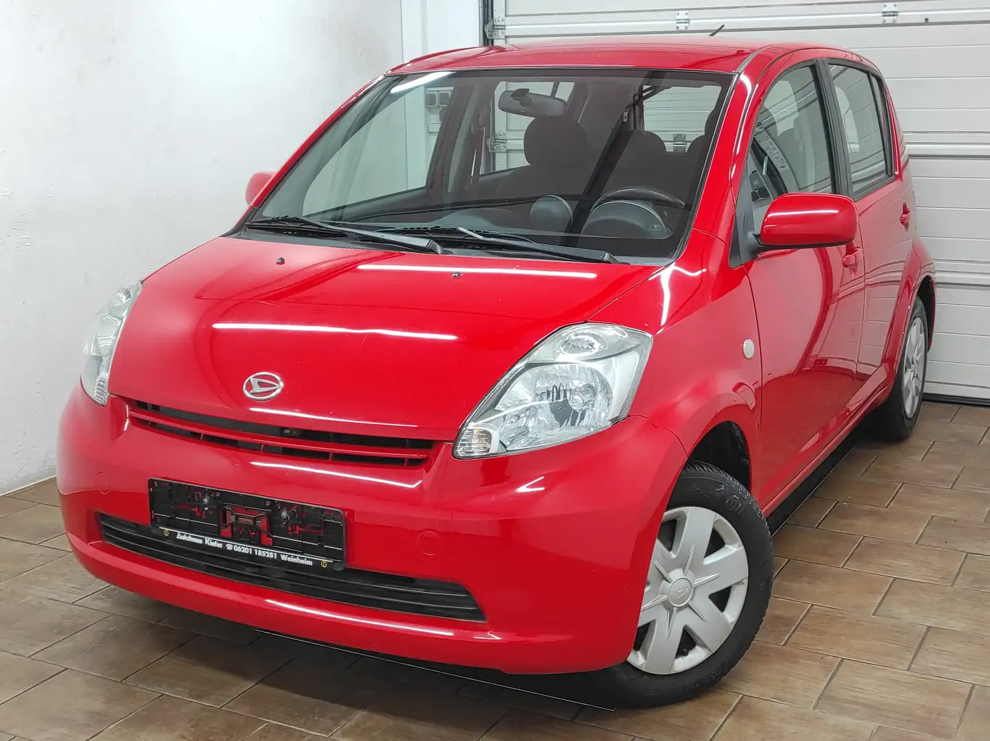 Daihatsu Sirion 1.3 KLIMA SERVO AHK ALLWETTER LENKUNG-NEU ISOFIX Rot - 1