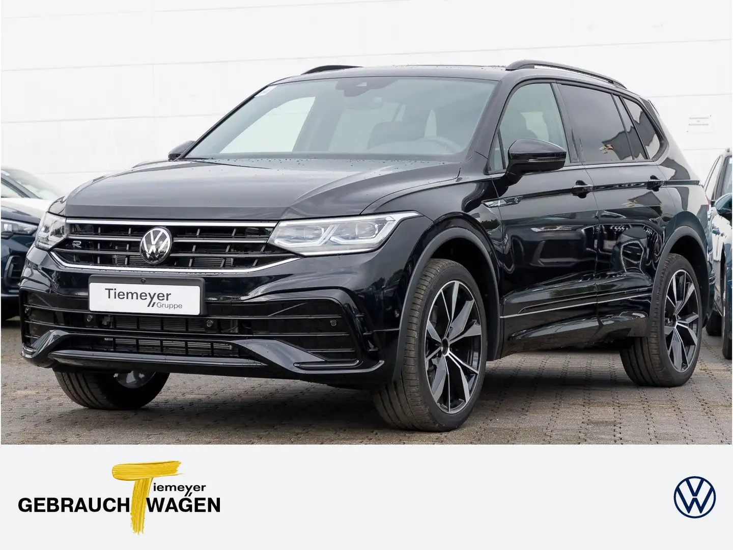 Volkswagen Tiguan Allspace 2.0 TDI DSG 4M R-LINE LEDER LM20 Schwarz - 1