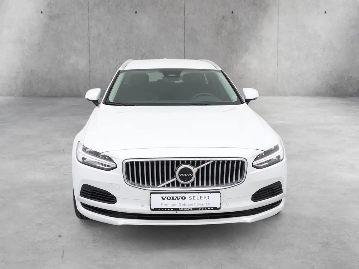Volvo V90 T6 Plus Bright Recharge Plug-In Hybrid AWD Weiß - 2