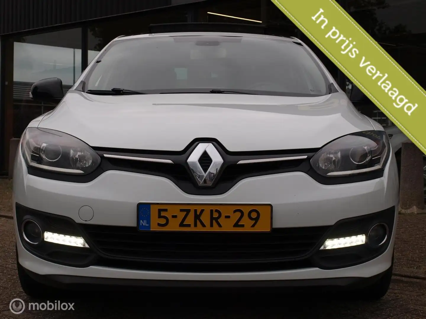 Renault Megane 1.2 TCe Pano Clima Cruise Pdc Navi privacy Glass Weiß - 2