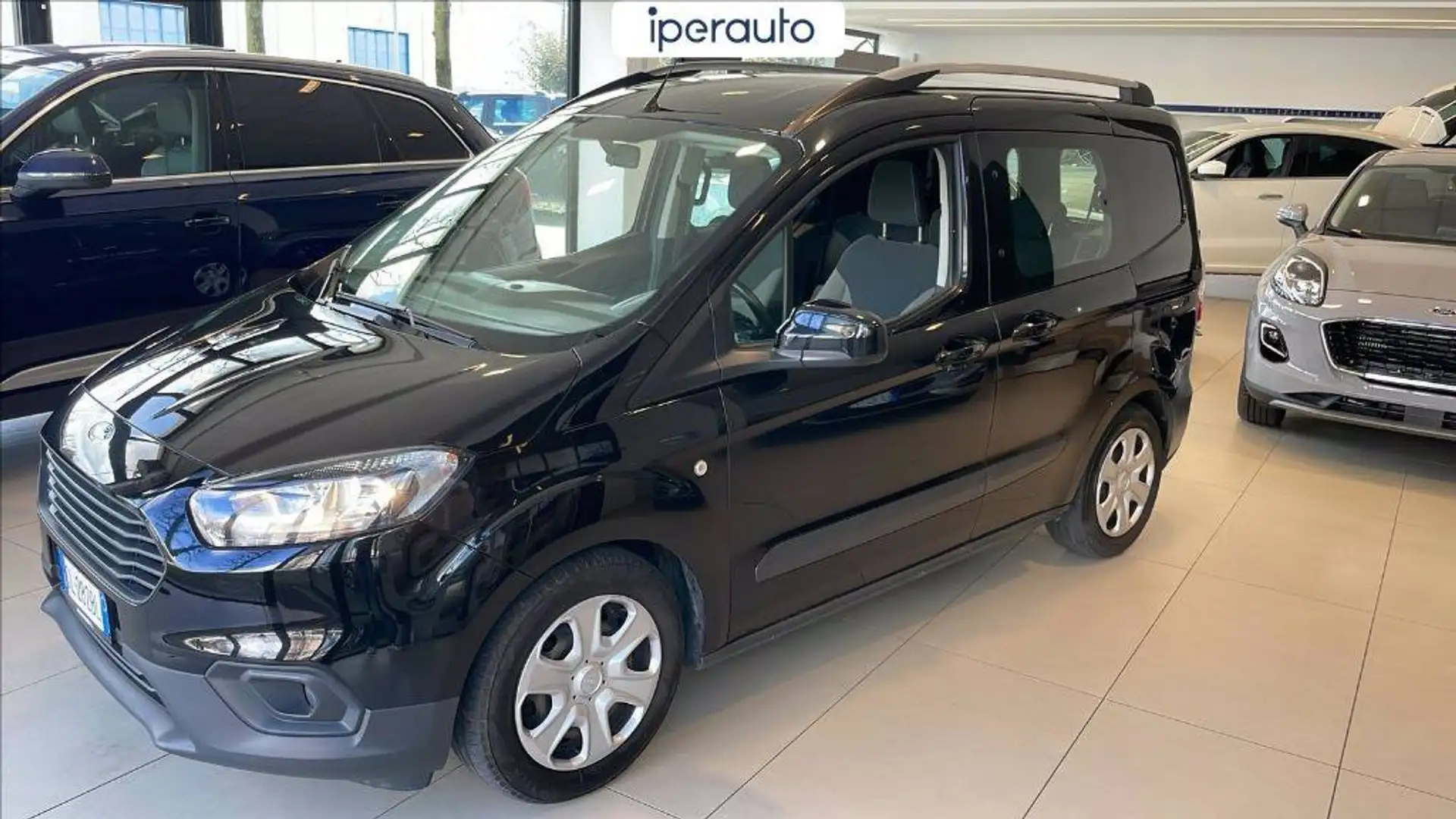 Ford Transit Courier Kombi 1.0 ecob. 100cv Trend Nero - 2