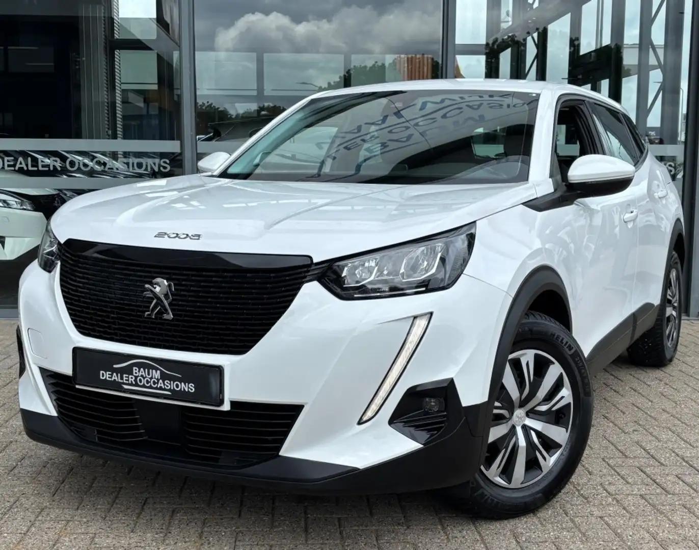 Peugeot 2008 1.2 PT ACTIVE PACK AIRCO CRUISECONTROL NAVI PDC. Weiß - 1