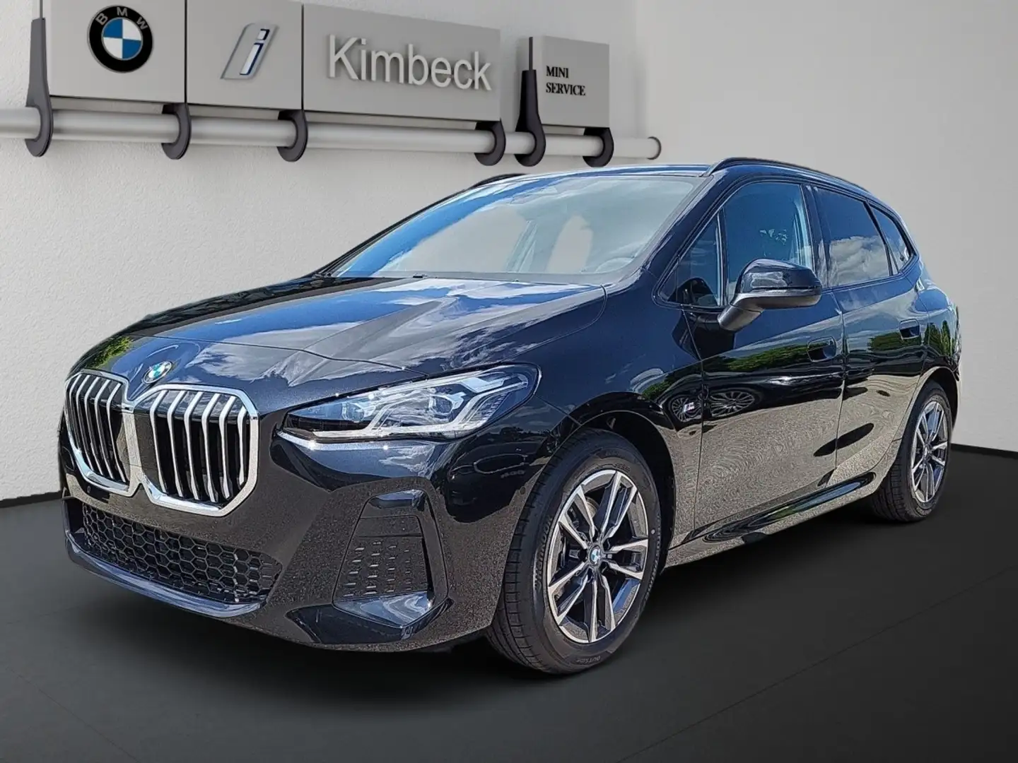 BMW 218 i Active Tourer M SPORT LED AHK ACC ParkAss Schwarz - 1