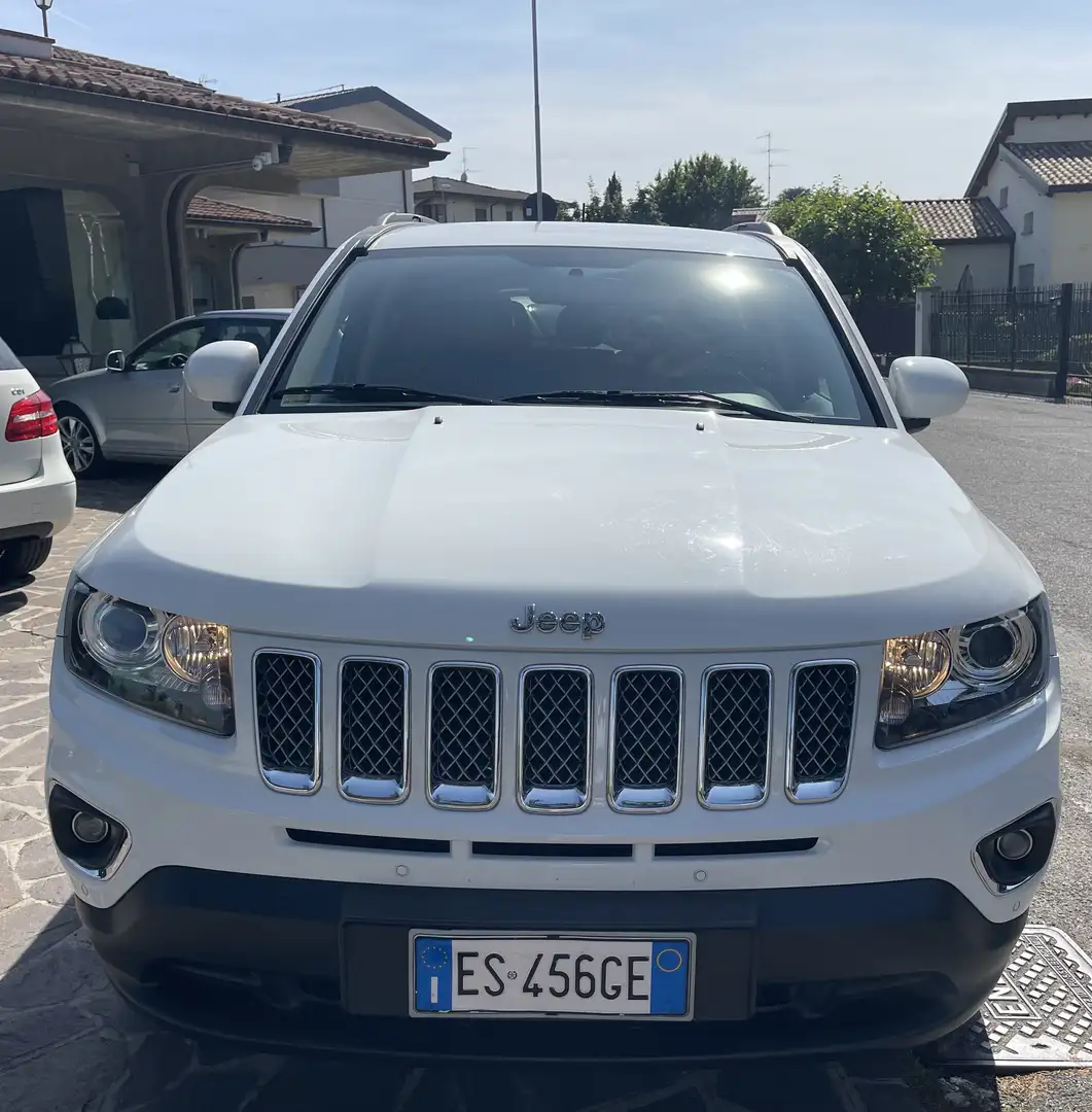 Jeep Compass Compass I 2014 2.2 crd Limited 4wd 163cv Bianco - 2