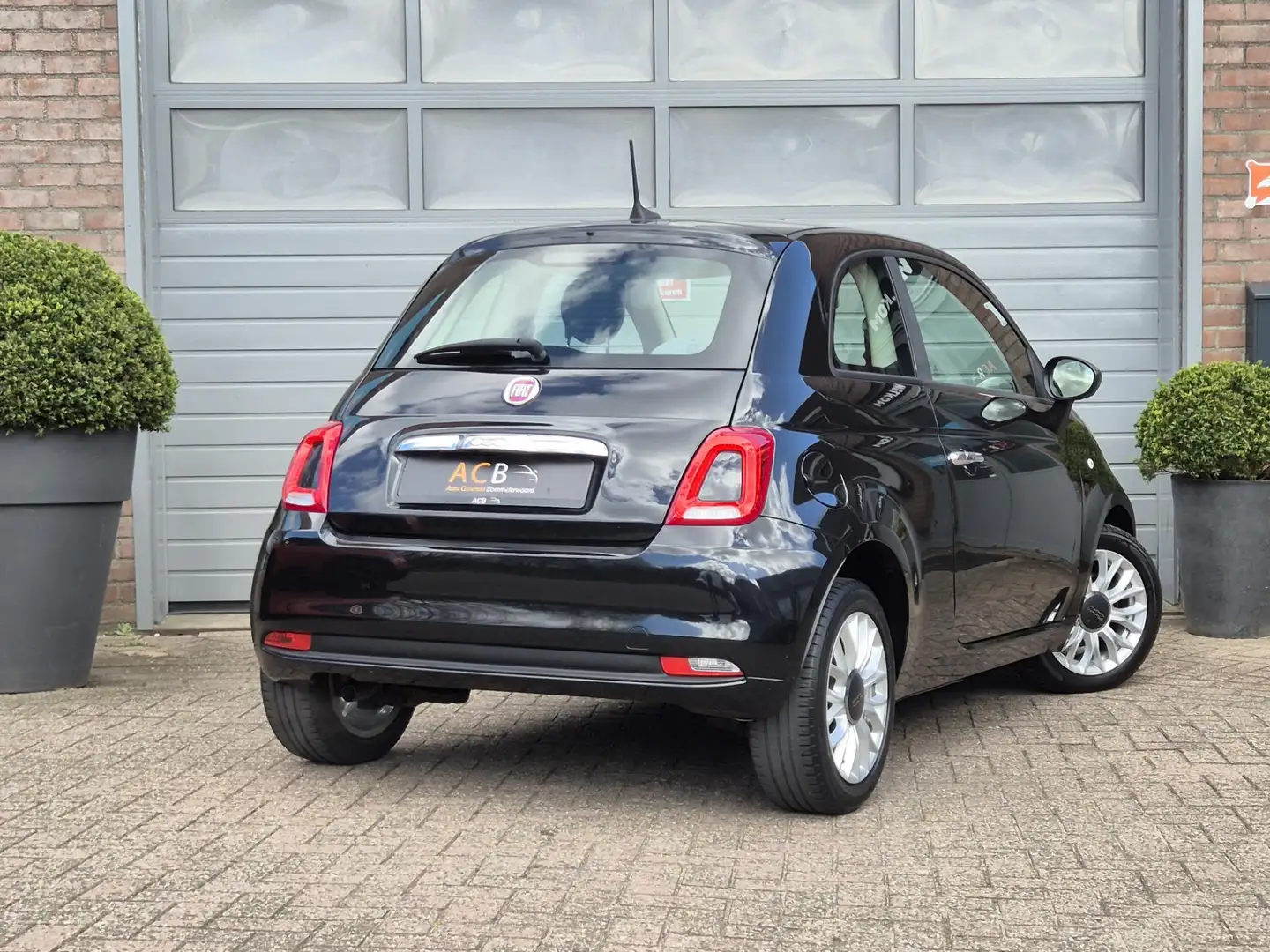 Fiat 500 0.9 TwinAir Turbo Popstar Turbo / Alluminium Velge Noir - 2