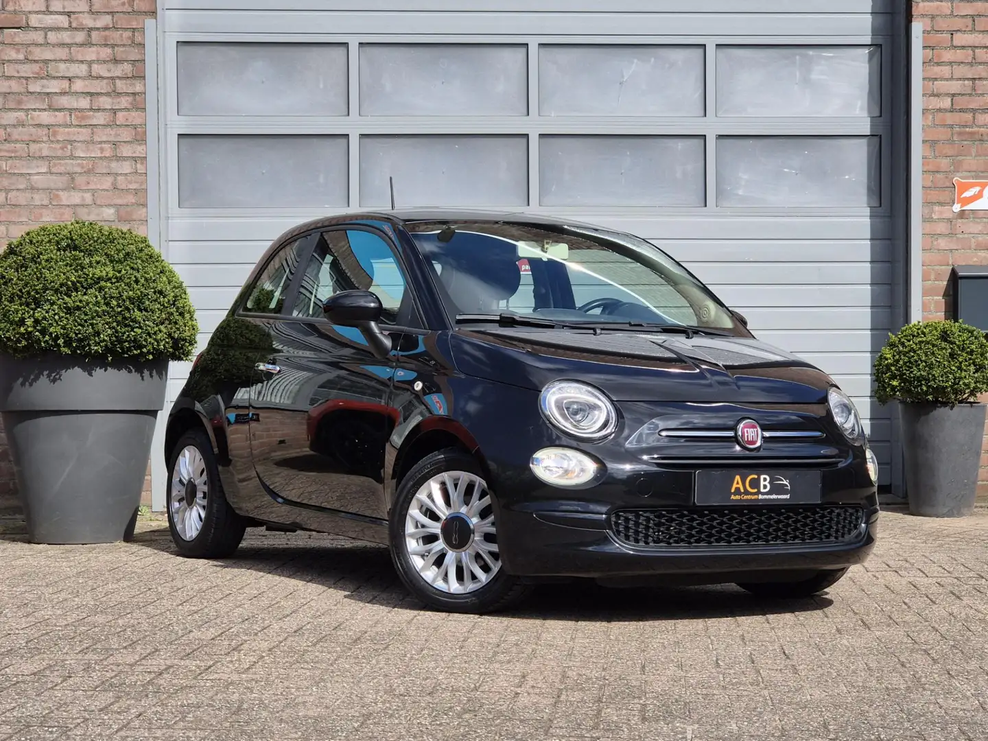 Fiat 500 0.9 TwinAir Turbo Popstar Turbo / Alluminium Velge Noir - 1