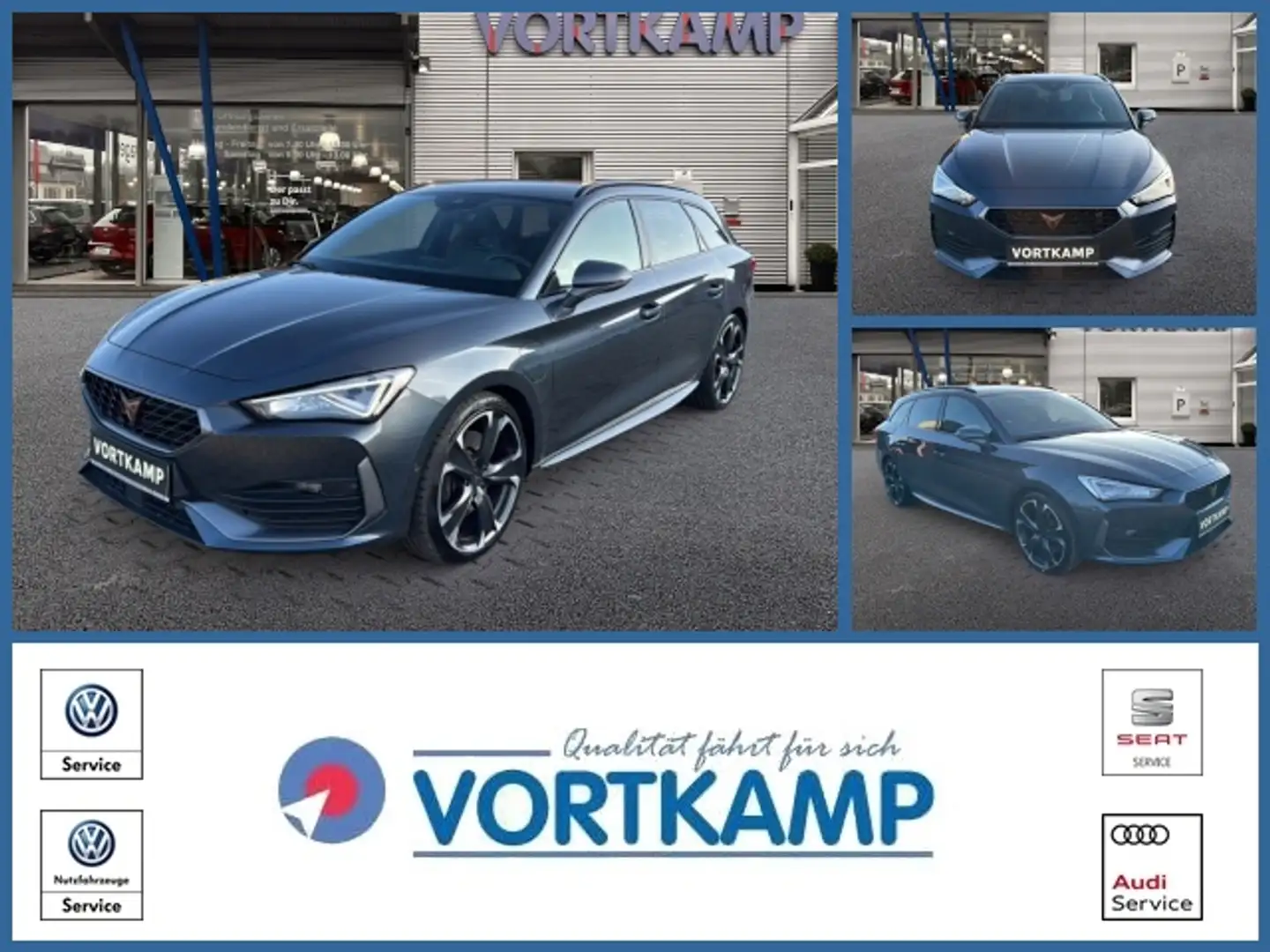 CUPRA Leon SP VZ e-Hybrid AHK/VisionPlus/FullLink Grau - 1