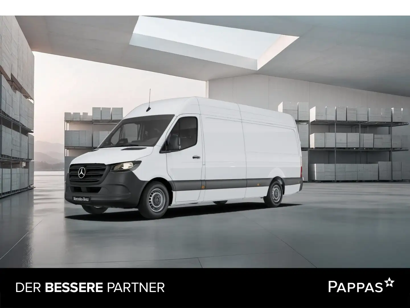 Mercedes-Benz Sprinter 317 CDI Kasten PRO Hochdach Lang Navi Weiß - 1