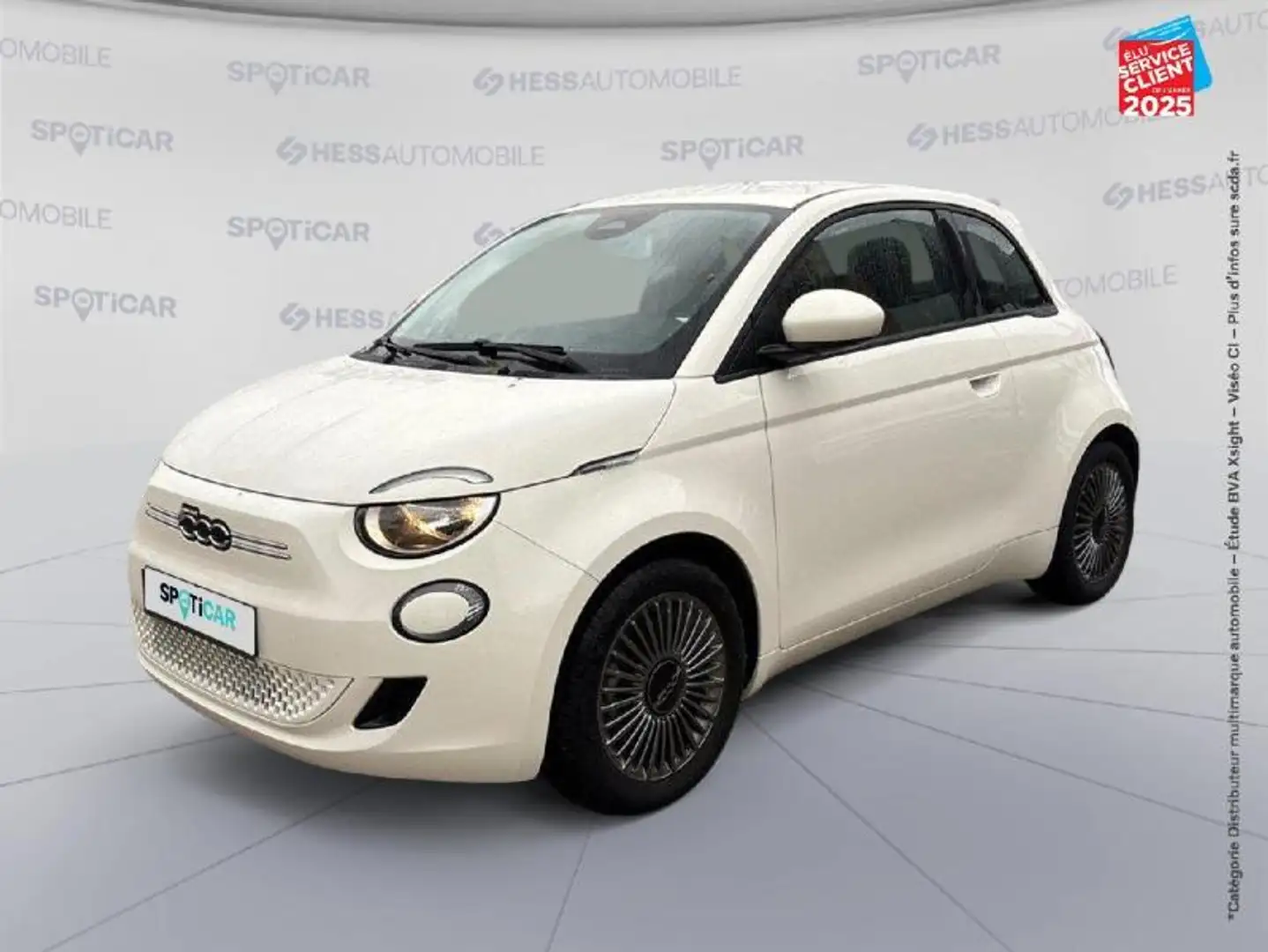 Fiat 500e e 118ch Icône Blanc - 1