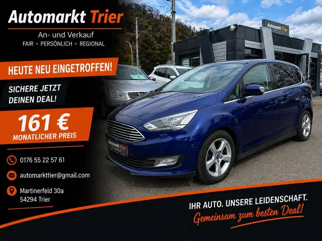 Ford Grand C-Max ! 7-Sitzer! Tempomat! TÜV NEU!