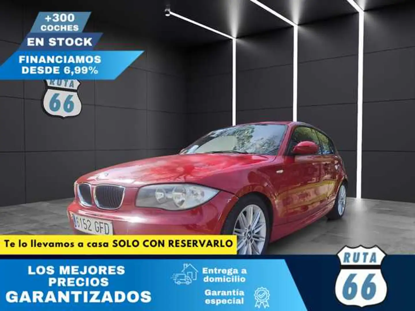 BMW 118 118d Rojo - 1
