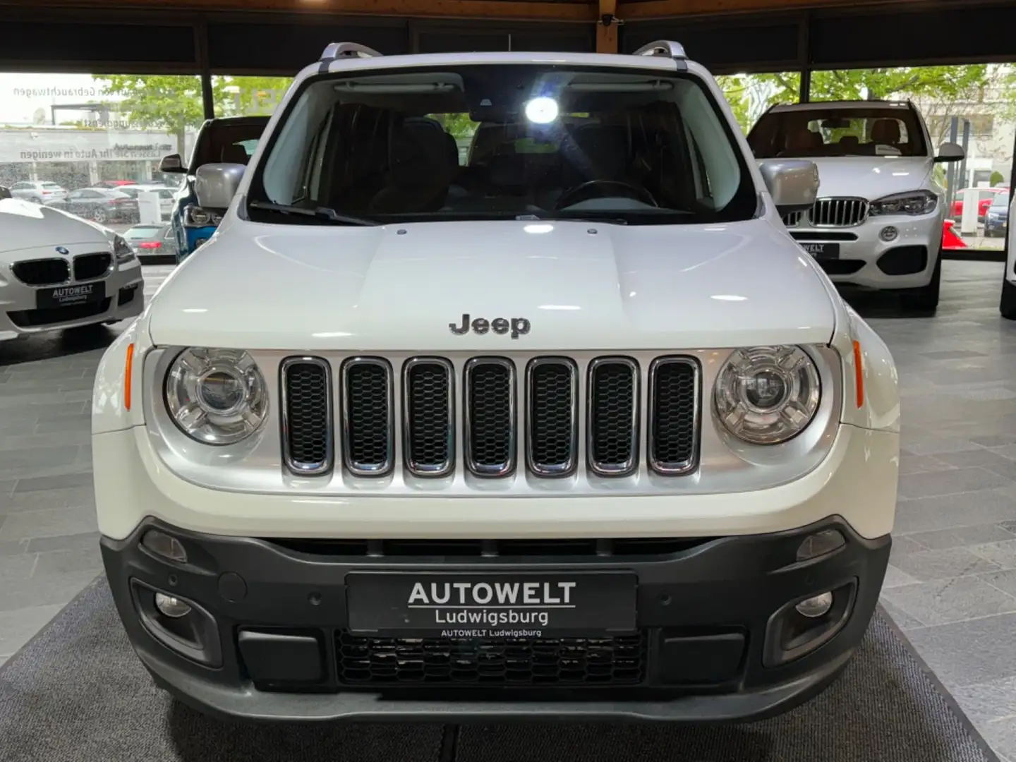 Jeep Renegade Limited 1.4 M-Air FWD ACC-SPUR-TOT-ALU Weiß - 2