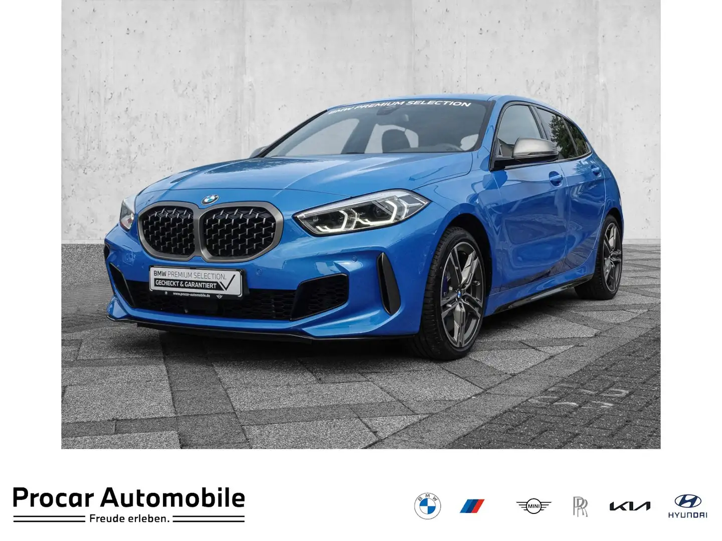 BMW 135 M135i xDrive PANO+HEAD-UP+LCPROF+HK+ADAPT.-LED+KOM Azul - 1