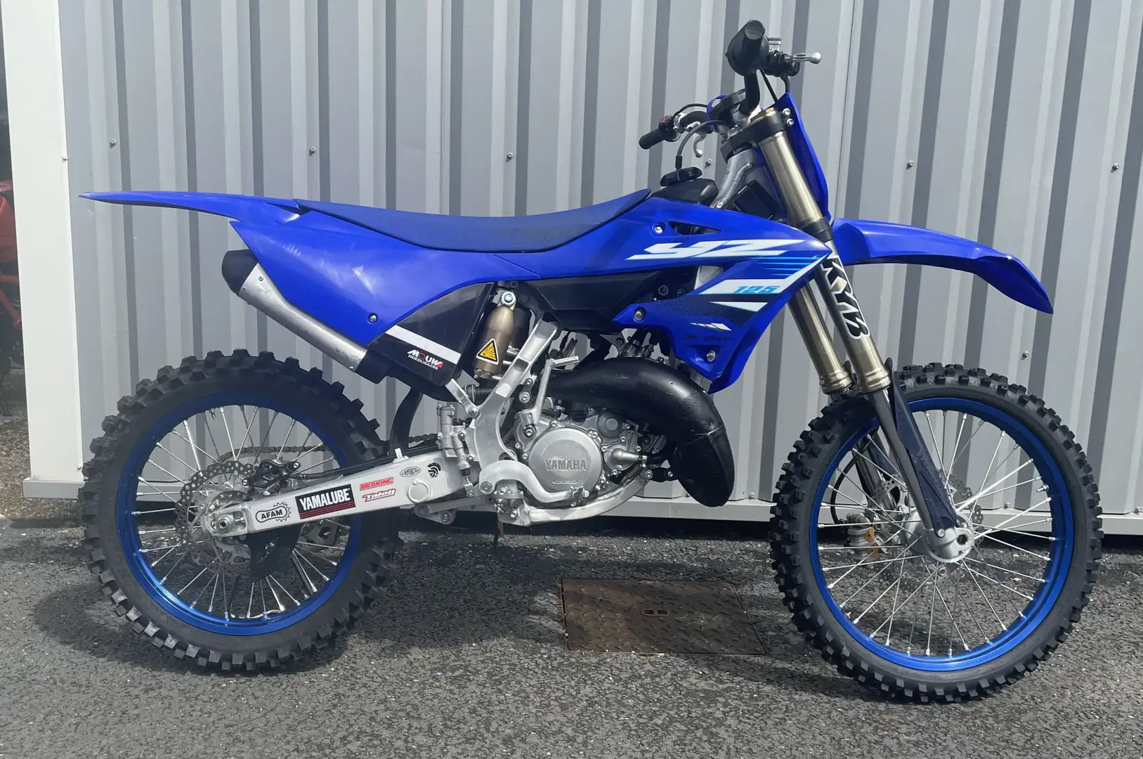 Yamaha YZ 125 Bleu - 2