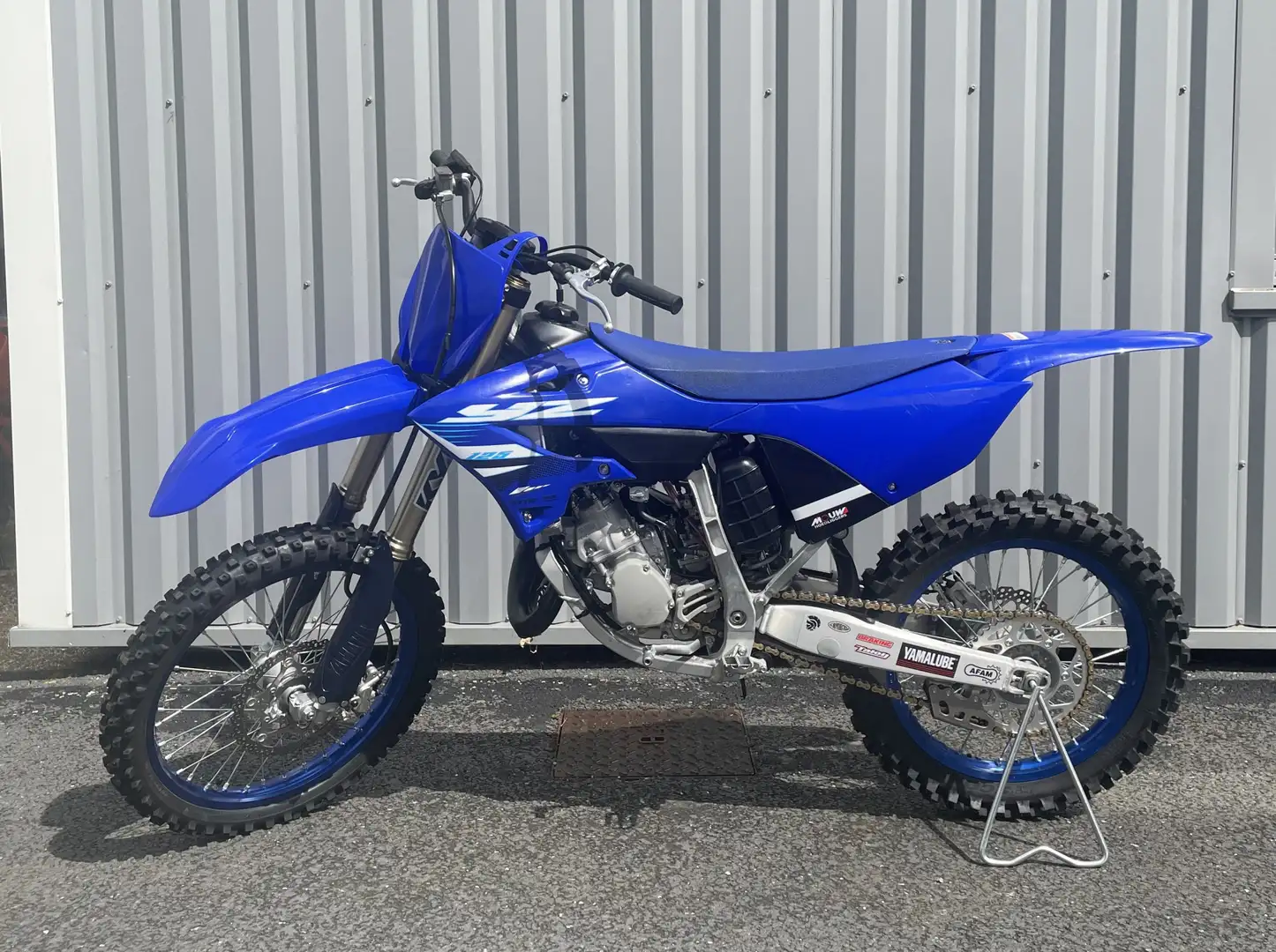 Yamaha YZ 125 Bleu - 1