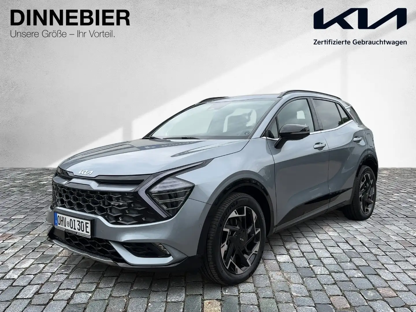 Kia Sportage 1.6T GT-Line AWD LED+360°Kamera+Navi Silber - 2