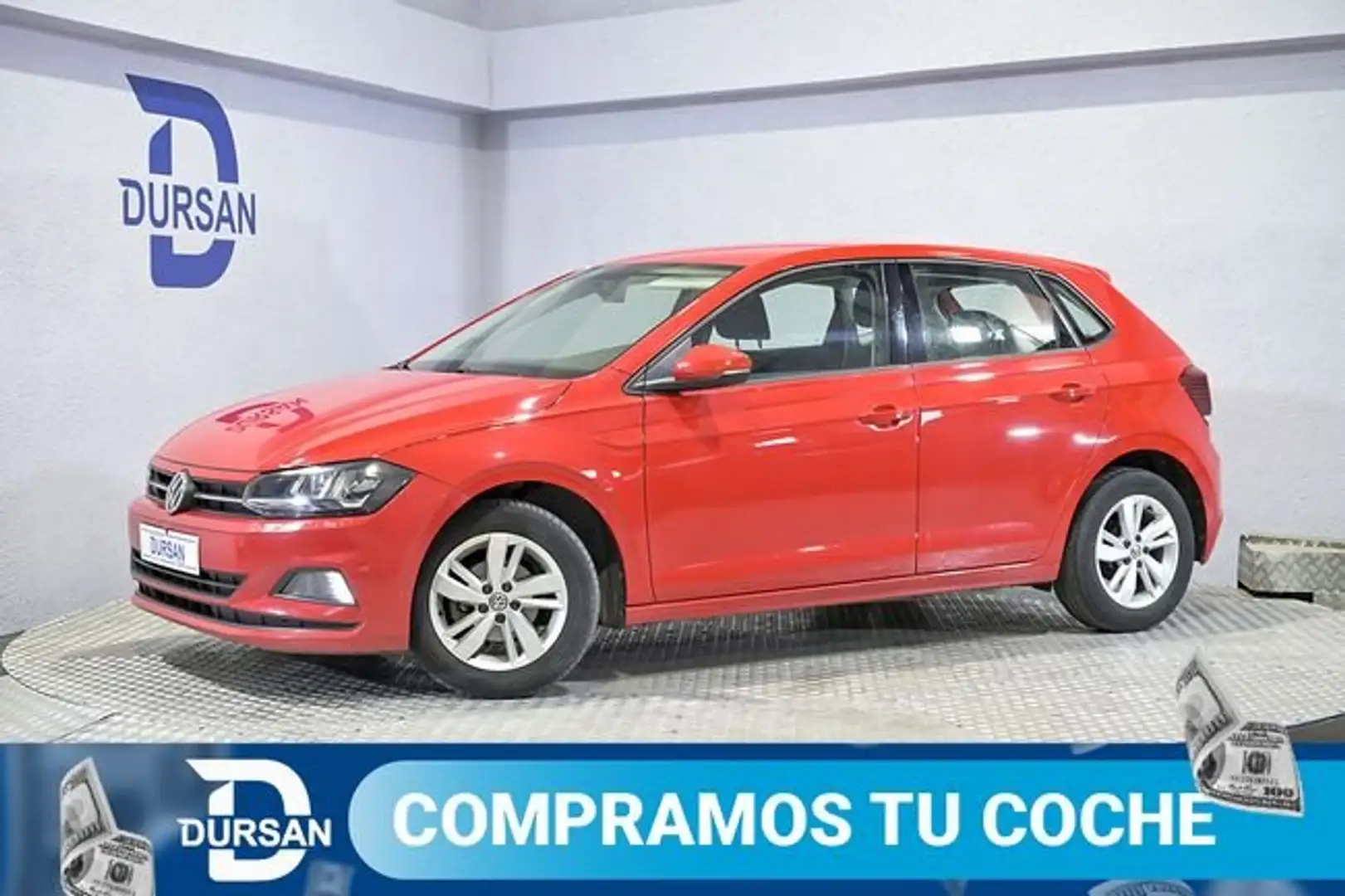 Volkswagen Polo 1.0 Advance 59kW Rojo - 1