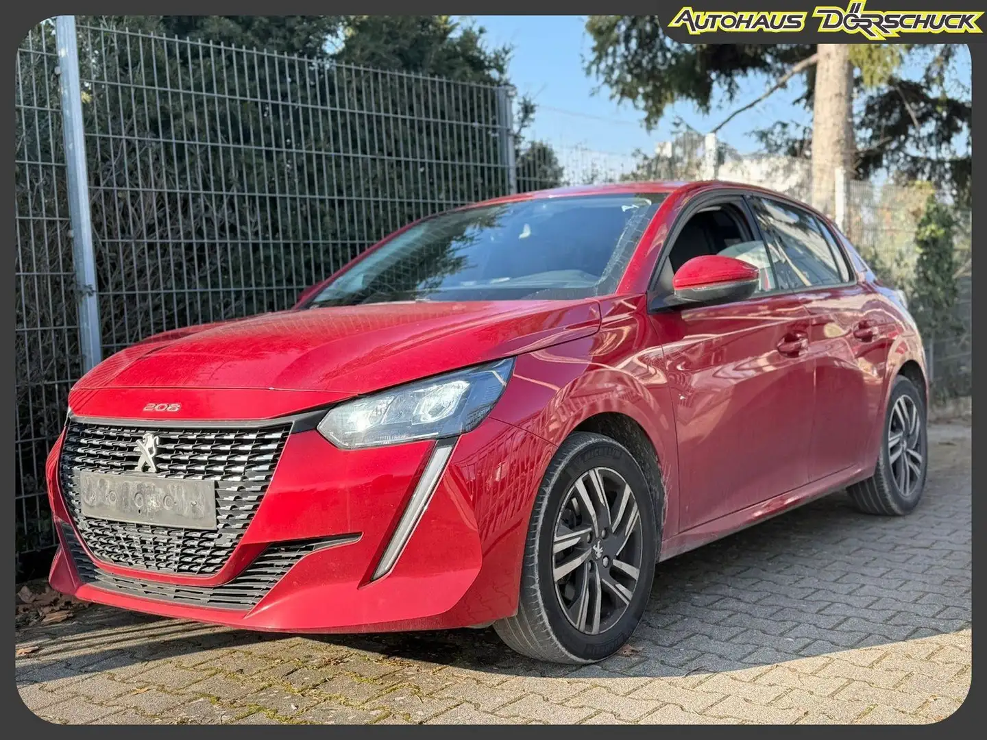 Peugeot 208 Allure NAVI. LED. AUTOMATIK. 1.Hand Rouge - 1