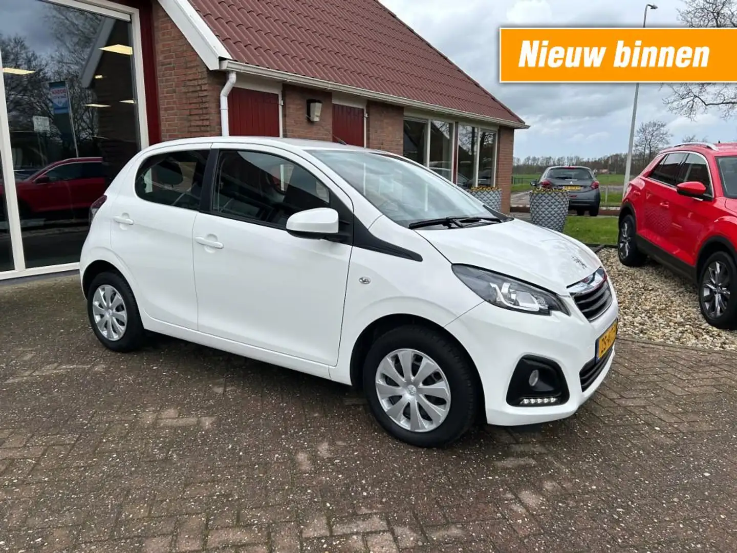 Peugeot 108 1.0 E-VTI ACTIVE 5-DRS SLECHTS 19.814 KM! AIRCO, C Wit - 1