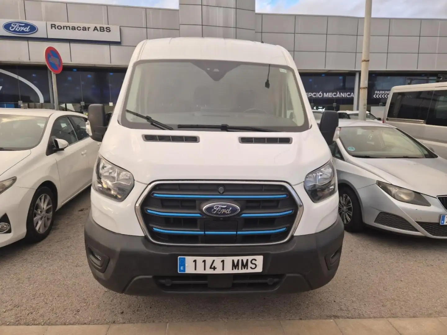 Ford Transit 350 L3 BEV 75kWh (68kWh útil) 184CV Trend Blanco - 2