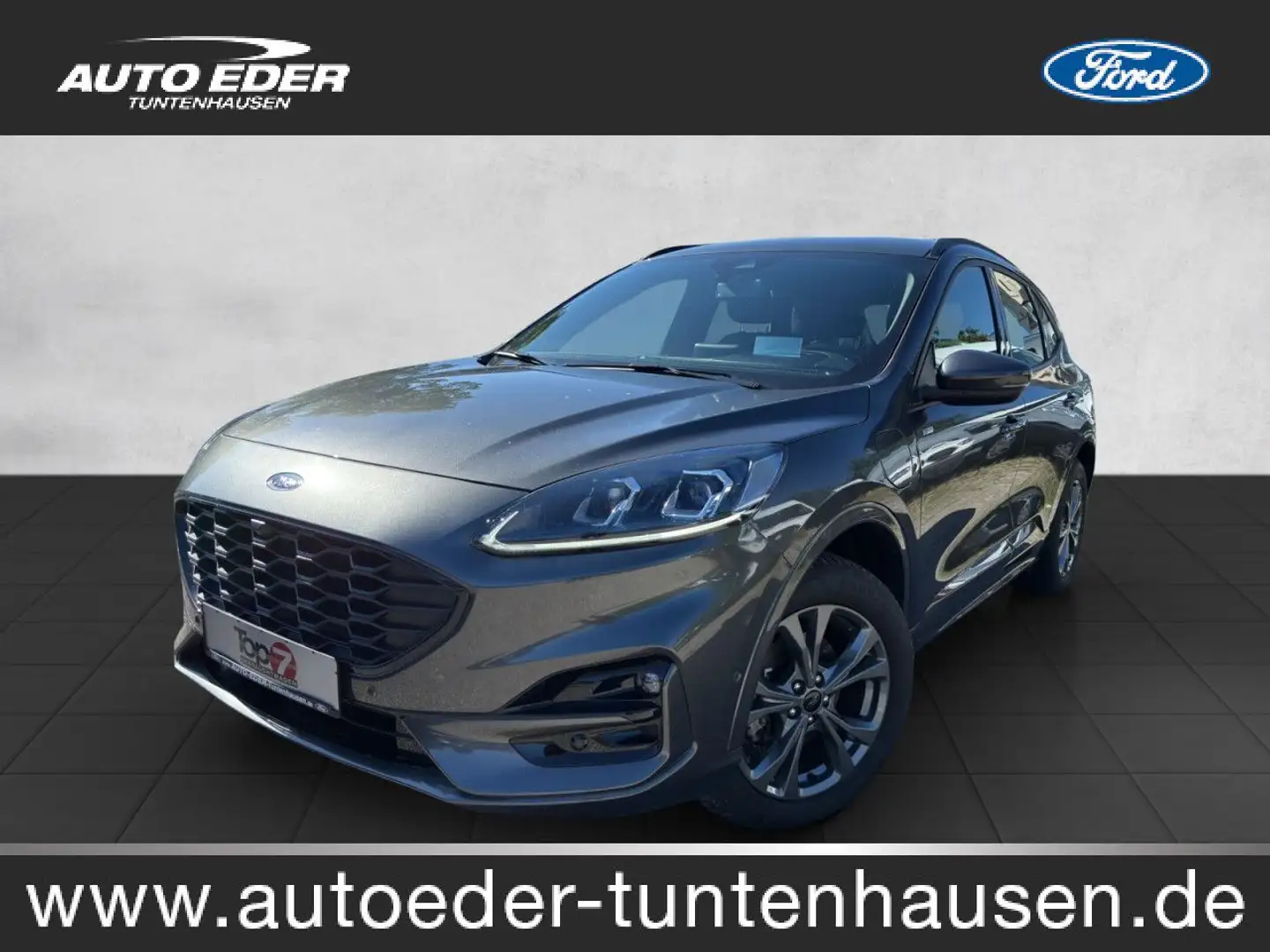 Ford Kuga Plug-In Hybrid ST-Line Automatik Sportpaket Grijs - 1