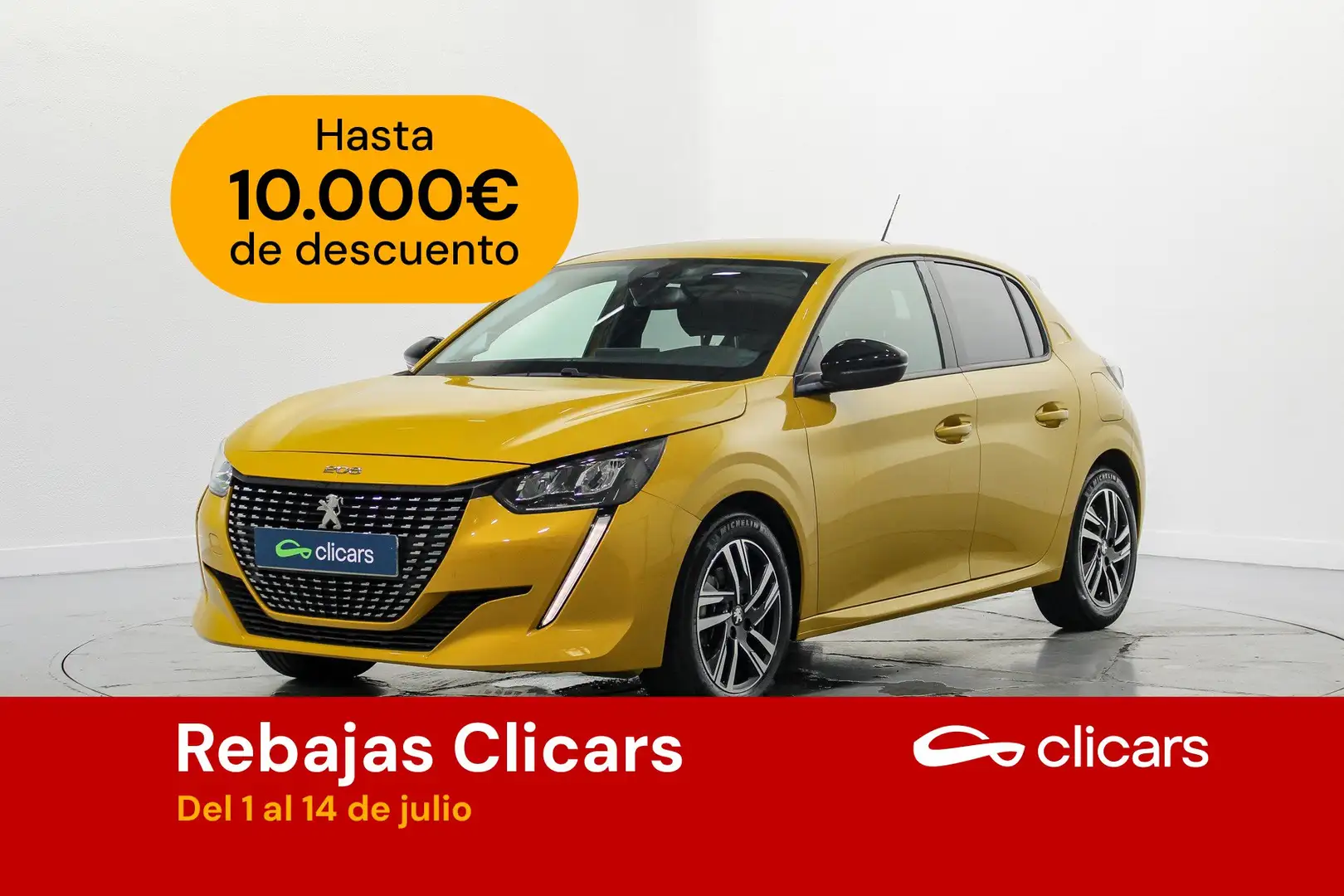 Peugeot 208 1.5 BlueHDi S&S Allure Pack 100 Amarillo - 1