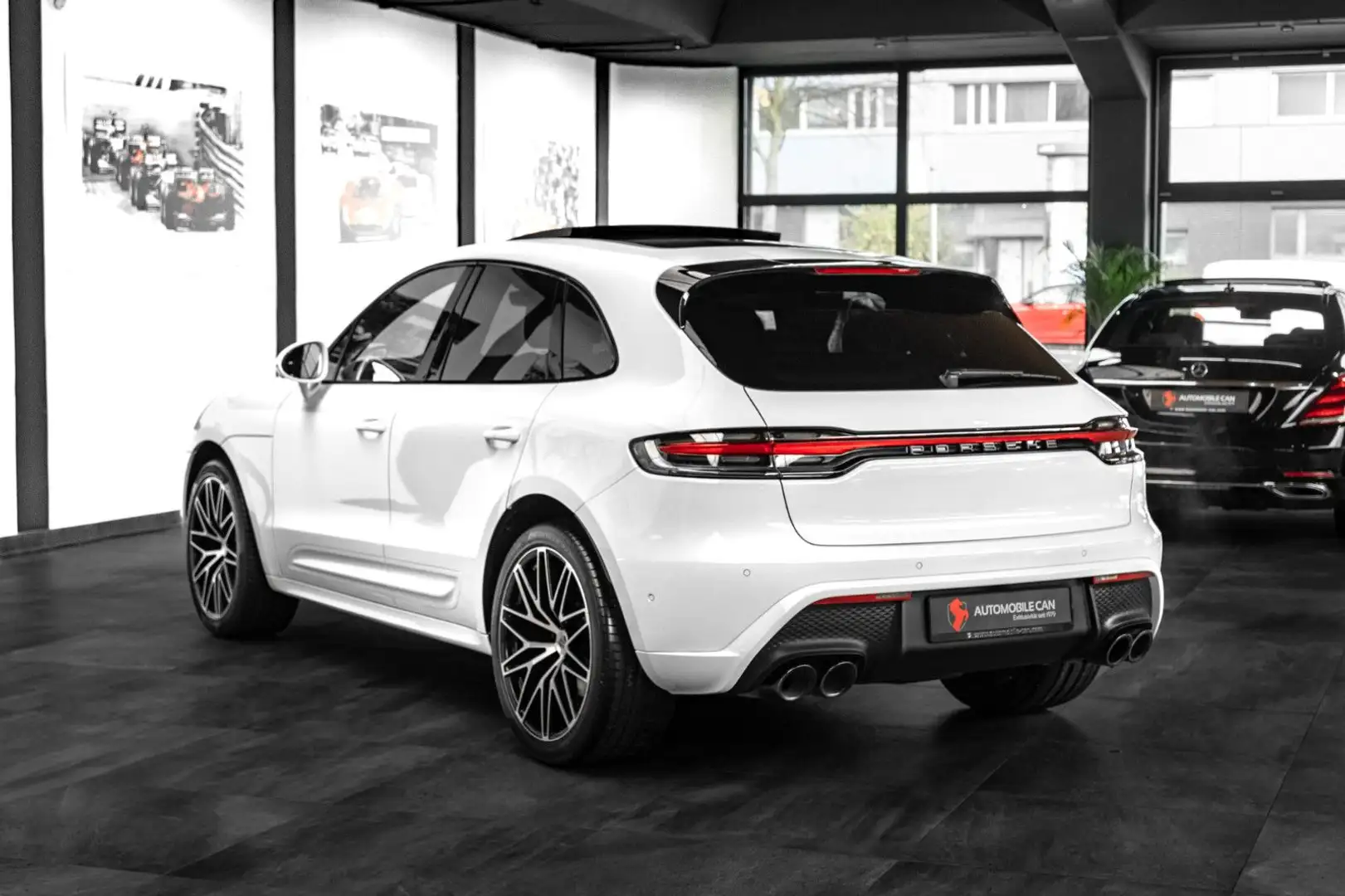 Porsche Macan #SportDesign #21Zoll #Panorama #1.Hand! Weiß - 2