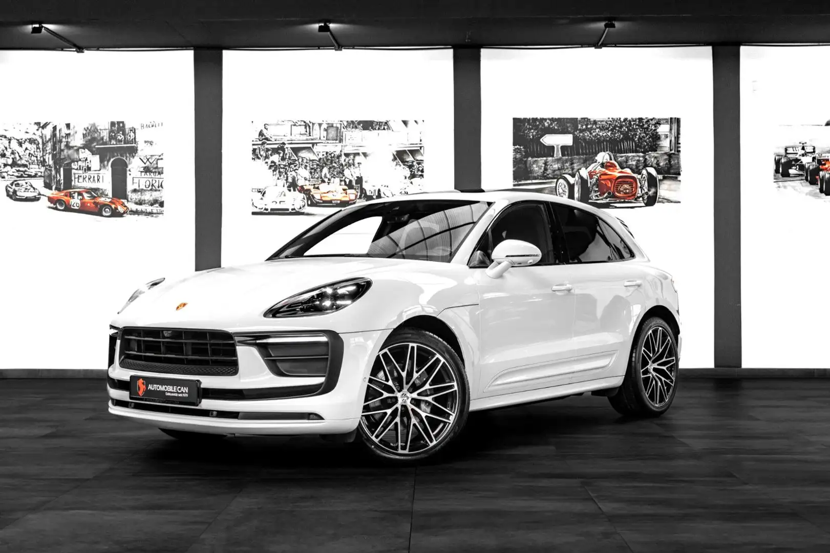 Porsche Macan #SportDesign #21Zoll #Panorama #1.Hand! Weiß - 1