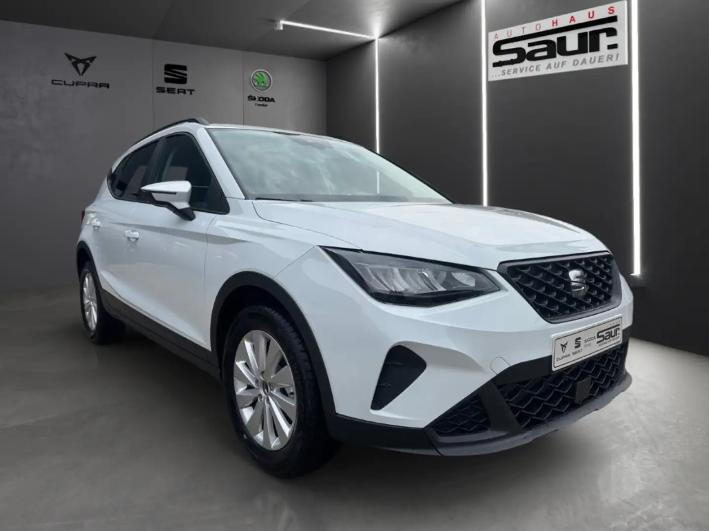 SEAT Arona Road Edition 1.0 TSI DSG SHZ PDC NAVI SOUNDSYSTEM Blanc - 2