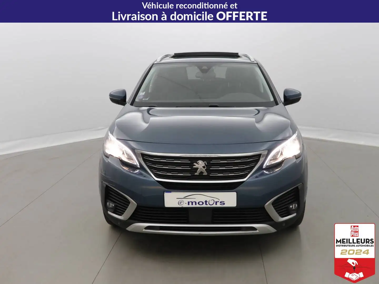 Peugeot 5008 PureTech 130 EAT6 Allure +Toit pano +Hayon électrique Weiß - 2