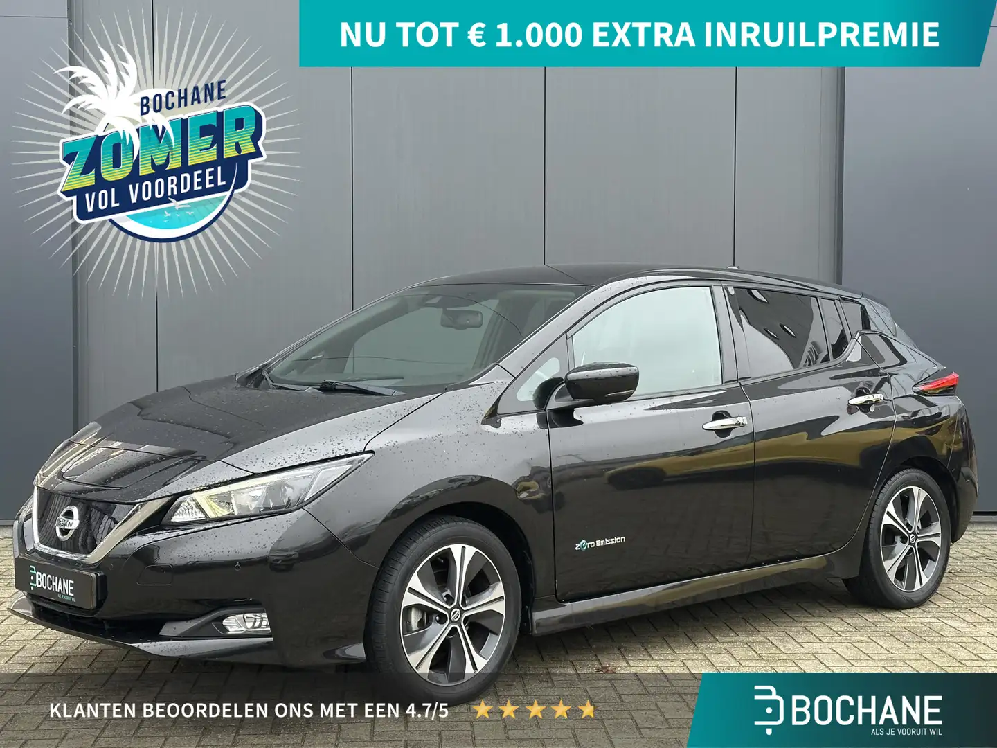 Nissan Leaf 2.ZERO EDITION 40 kWh | 360º Camera | Stuur & Stoe Zwart - 1