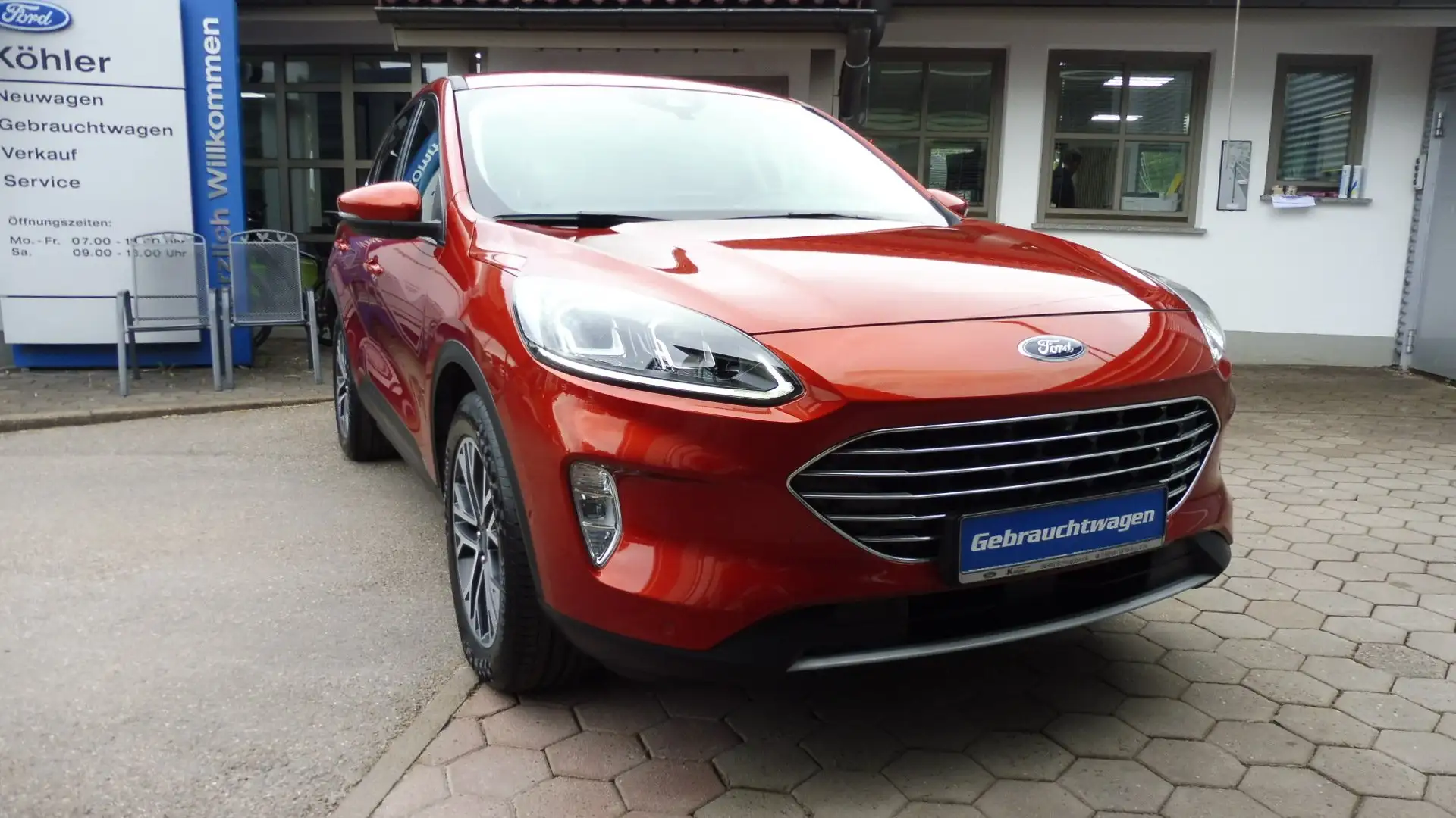 Ford Kuga Titanium PHEV Orange - 1