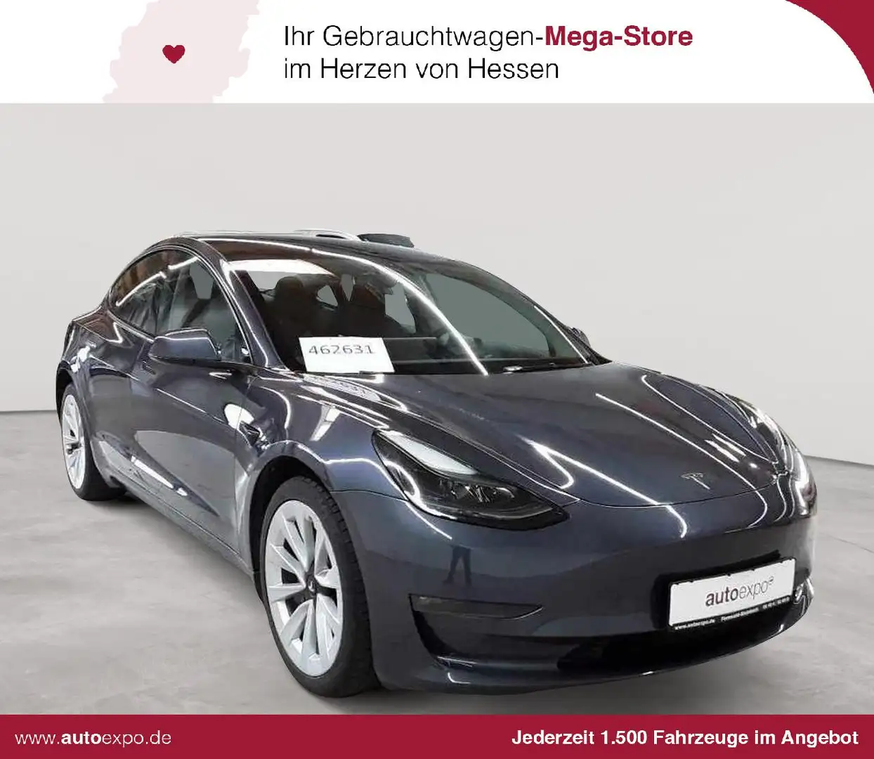 Tesla Model 3 Langstreckenbatt. Allradantrieb Dual Motor Gris - 1