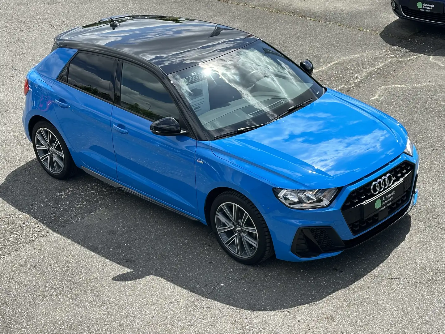 Audi A1 Spb. S-line 35 TFSI S tr. ACC PDC VIRTUAL SHZ Blau - 1