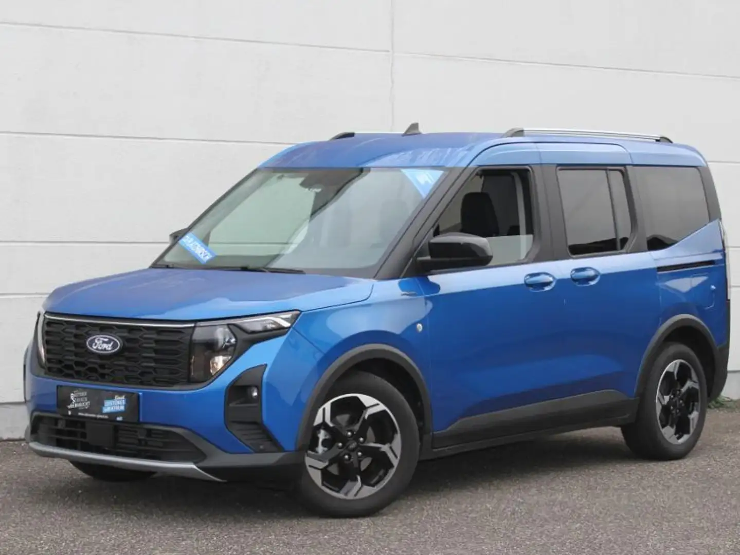 Ford Tourneo Courier 1.0 EB Active Navi LM-Felgen RFK Blauw - 1