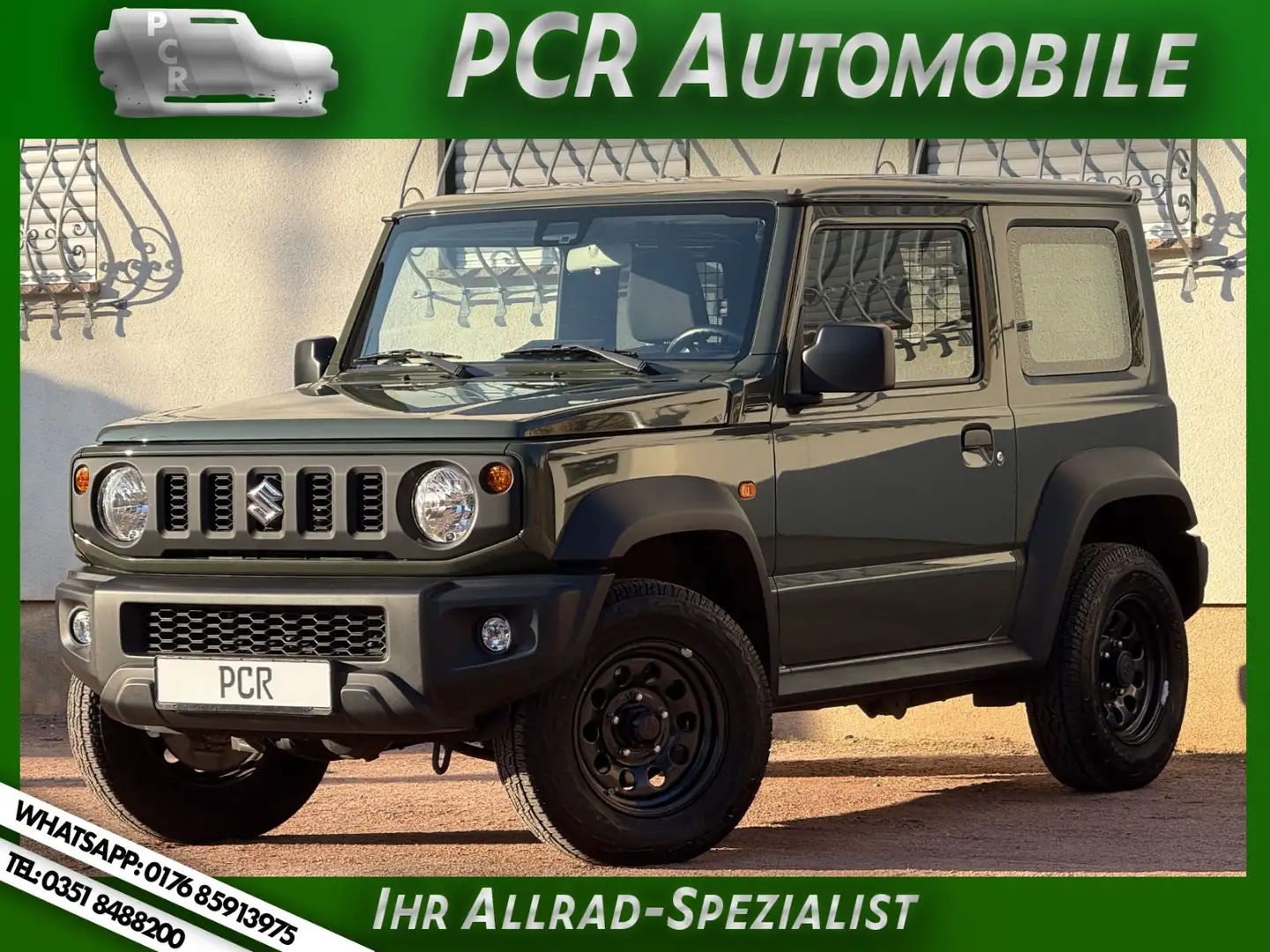 Suzuki Jimny Mod. 2022 erst 10Tkm 4x4 grün CARPLAY TOP Verde - 1