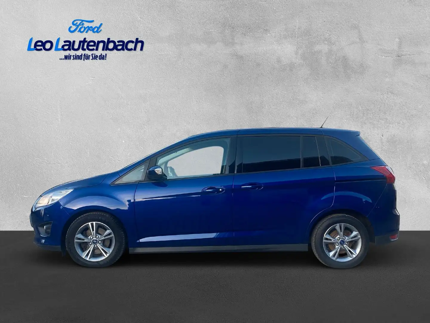 Ford Grand C-Max Bleu - 2
