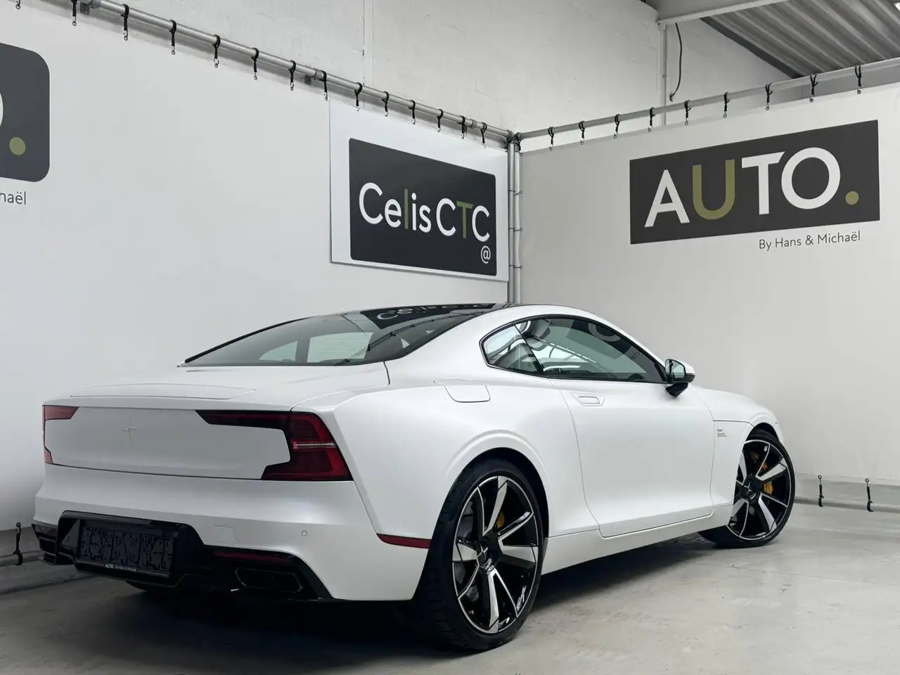 Polestar 1 2.0 Turbo PHEV 608PK 1000NM Matt White Snow, миниатюра 22