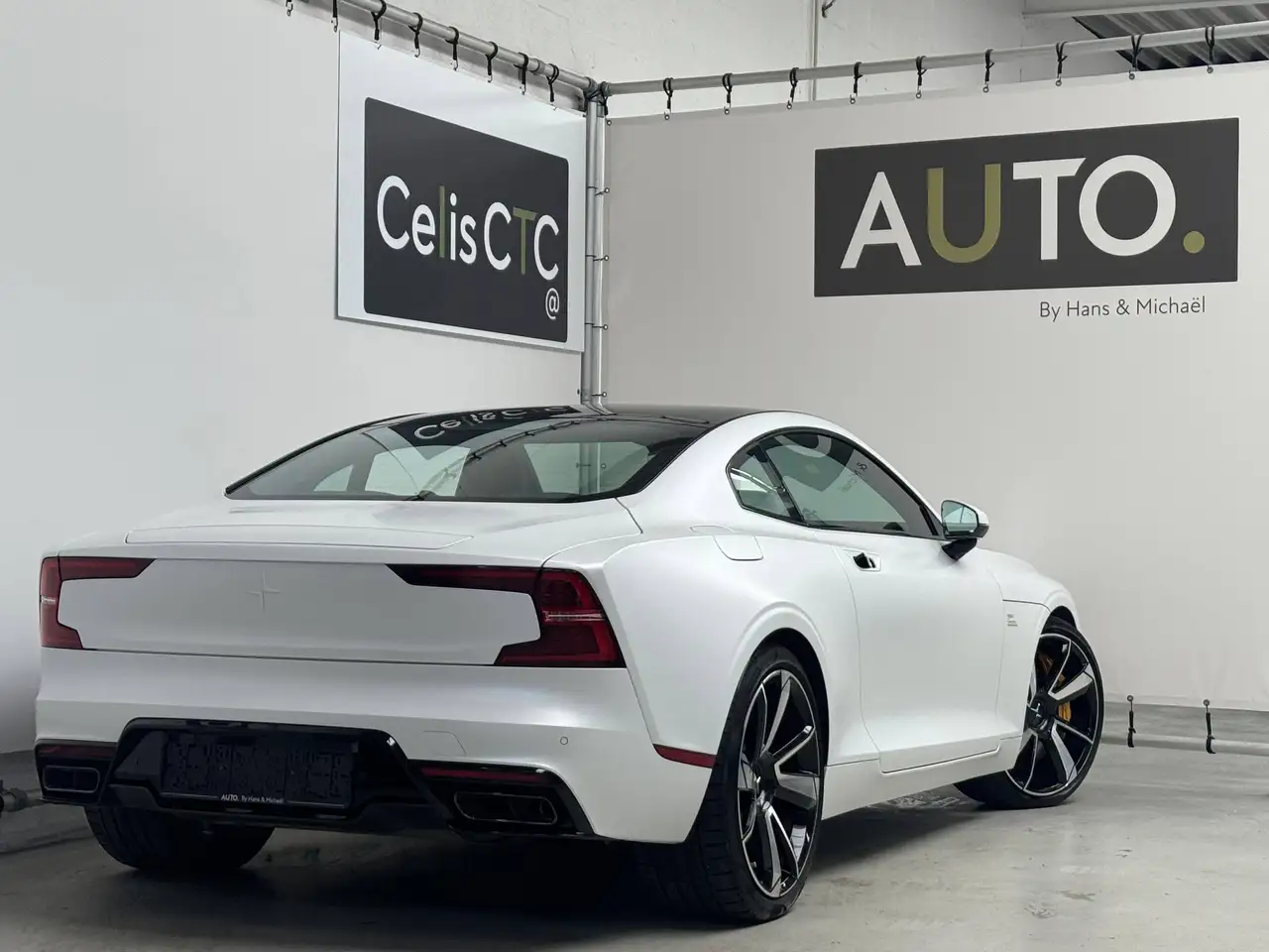 Polestar 1 2.0 Turbo PHEV 608PK 1000NM Matt White Snow, миниатюра 3