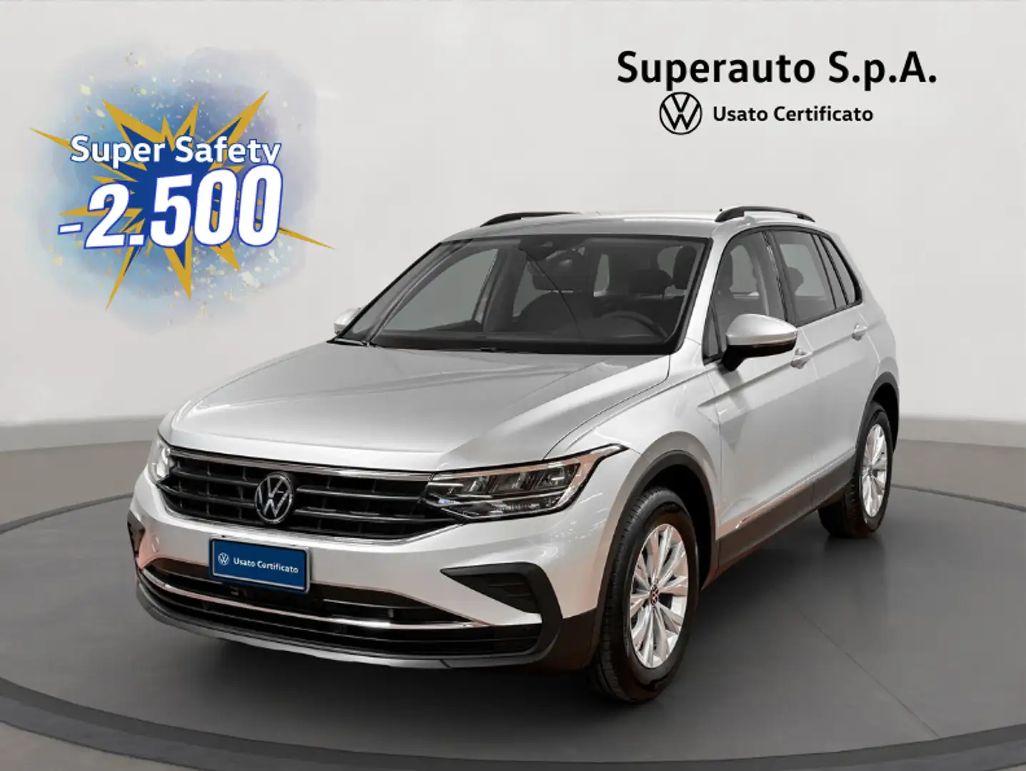 Volkswagen Tiguan 2.0 TDI 150 CV SCR DSG Life Argento - 1