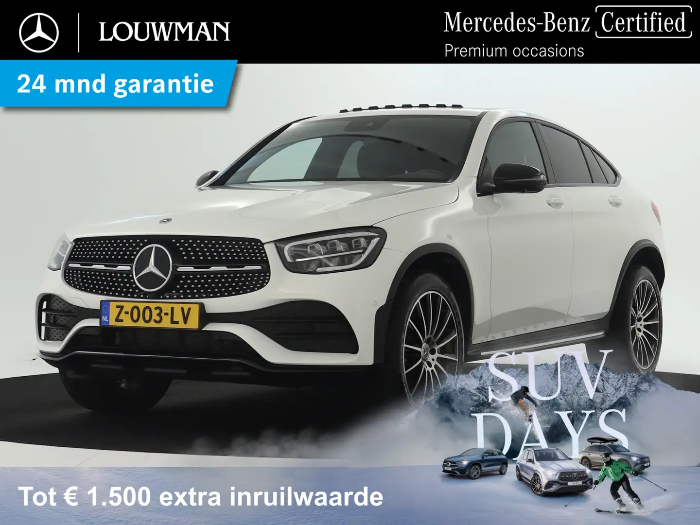Mercedes-Benz GLC 300 e 4-MATIC AMG Nightpakket | Schuifdak | 360 gr. Ca Blanc - 1