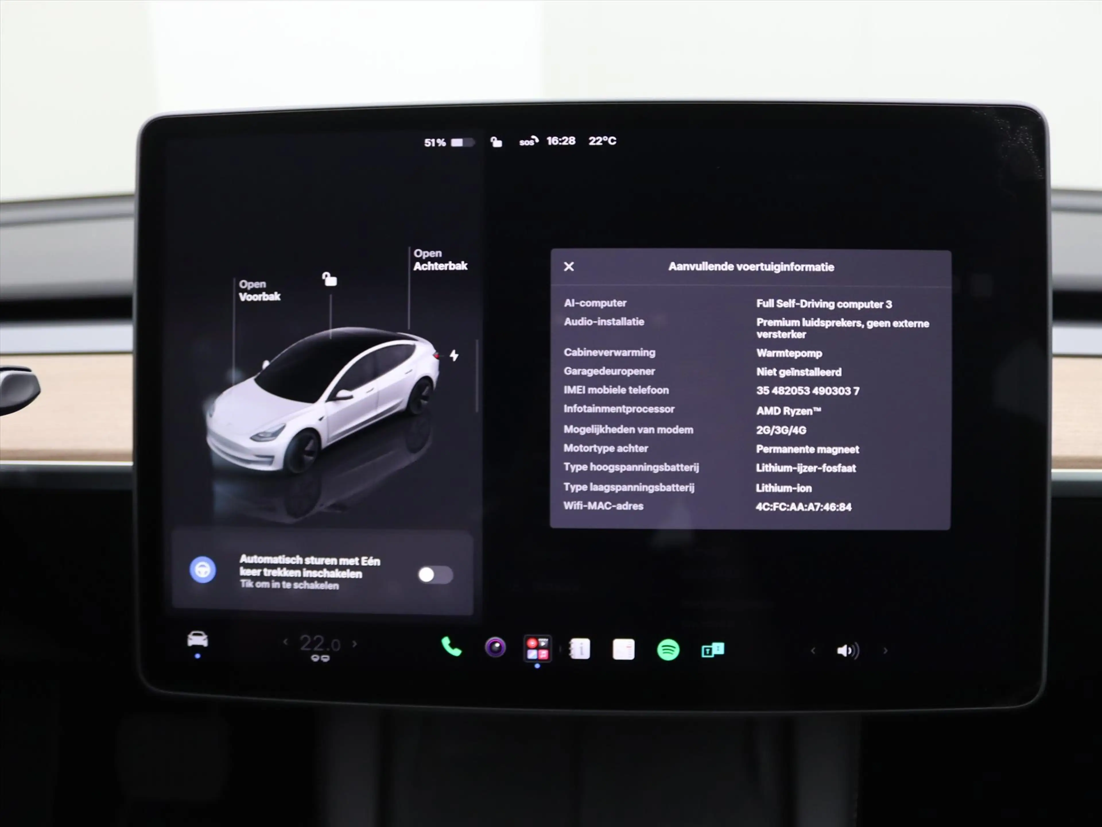 Tesla Model 3 Standard RWD Plus UPGRADE 95.1% SoH [ AMD RYZEN+LF — photo 34