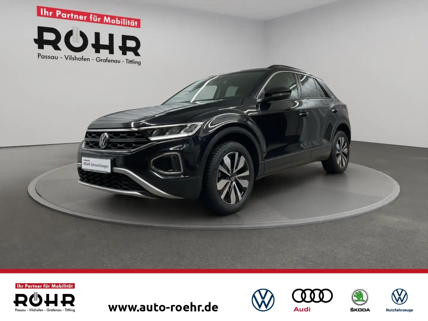 Volkswagen T-Roc Life Goal (ACC.Navi.Regensensor) 1.0 TSI Noir - 1