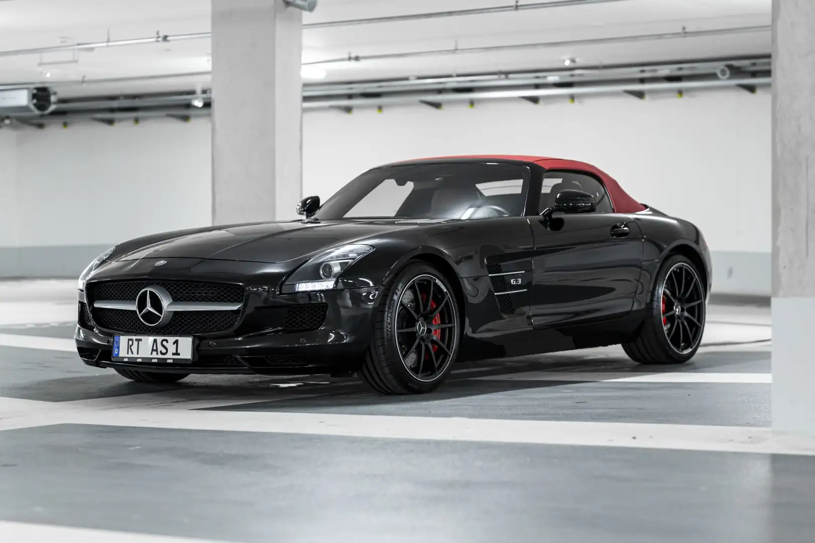 Mercedes-Benz SLS Roadster 1Hd|DE|Carbon|B&O|Designo|RideC Black - 1