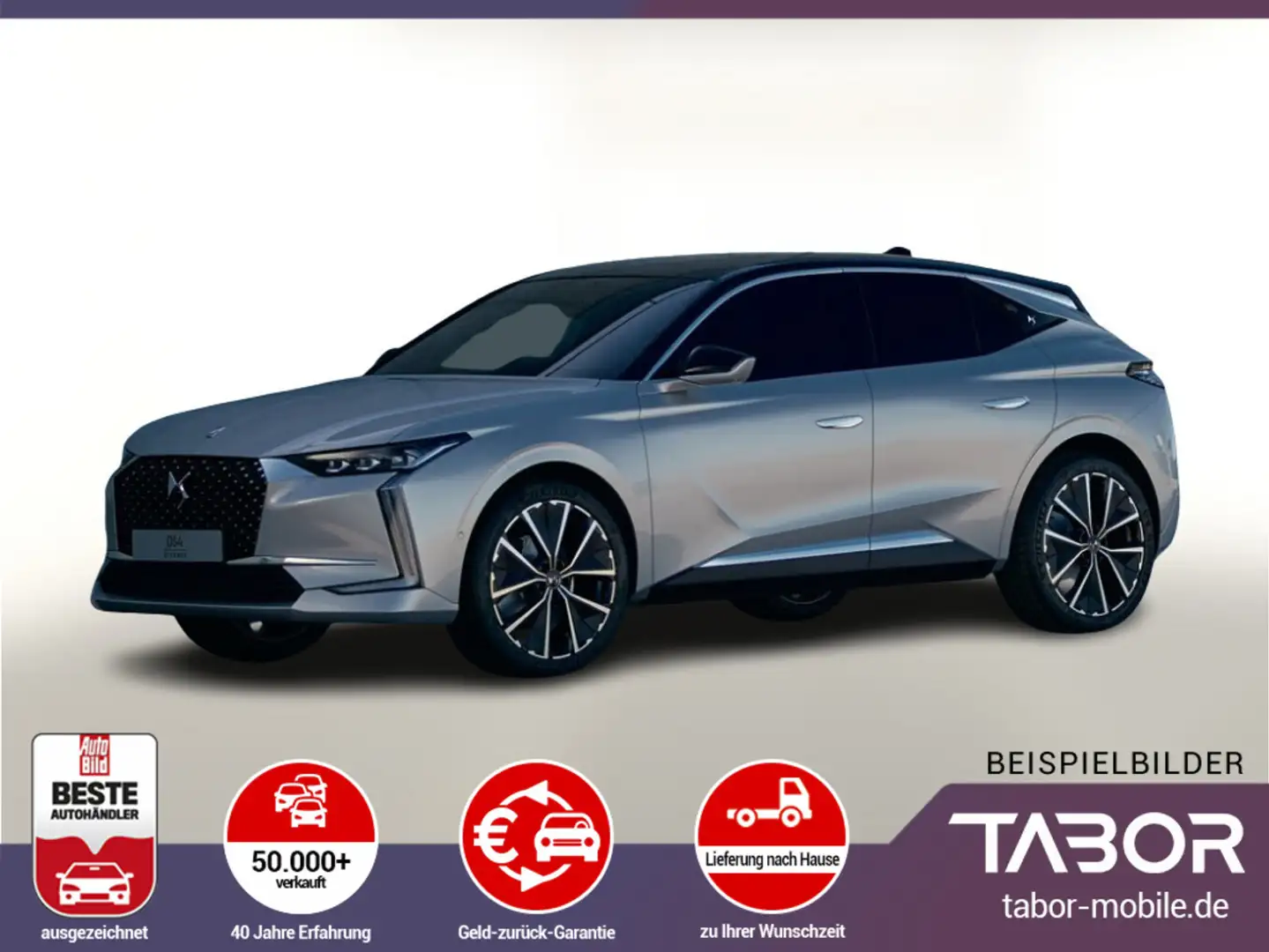 DS Automobiles DS 4 130 EAT8 Perf.Line LED HUD Nav Kam 19Z PDC Grau - 1