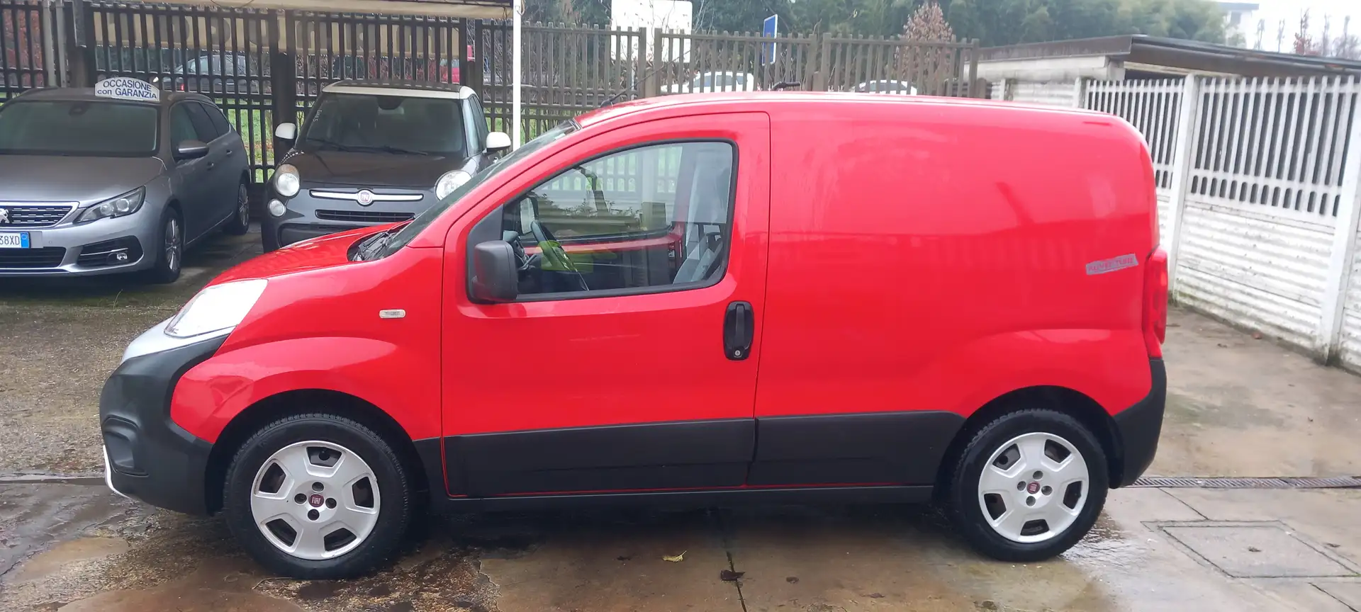 Fiat Fiorino 1.3 mjt 75000km no mail Rosso - 2