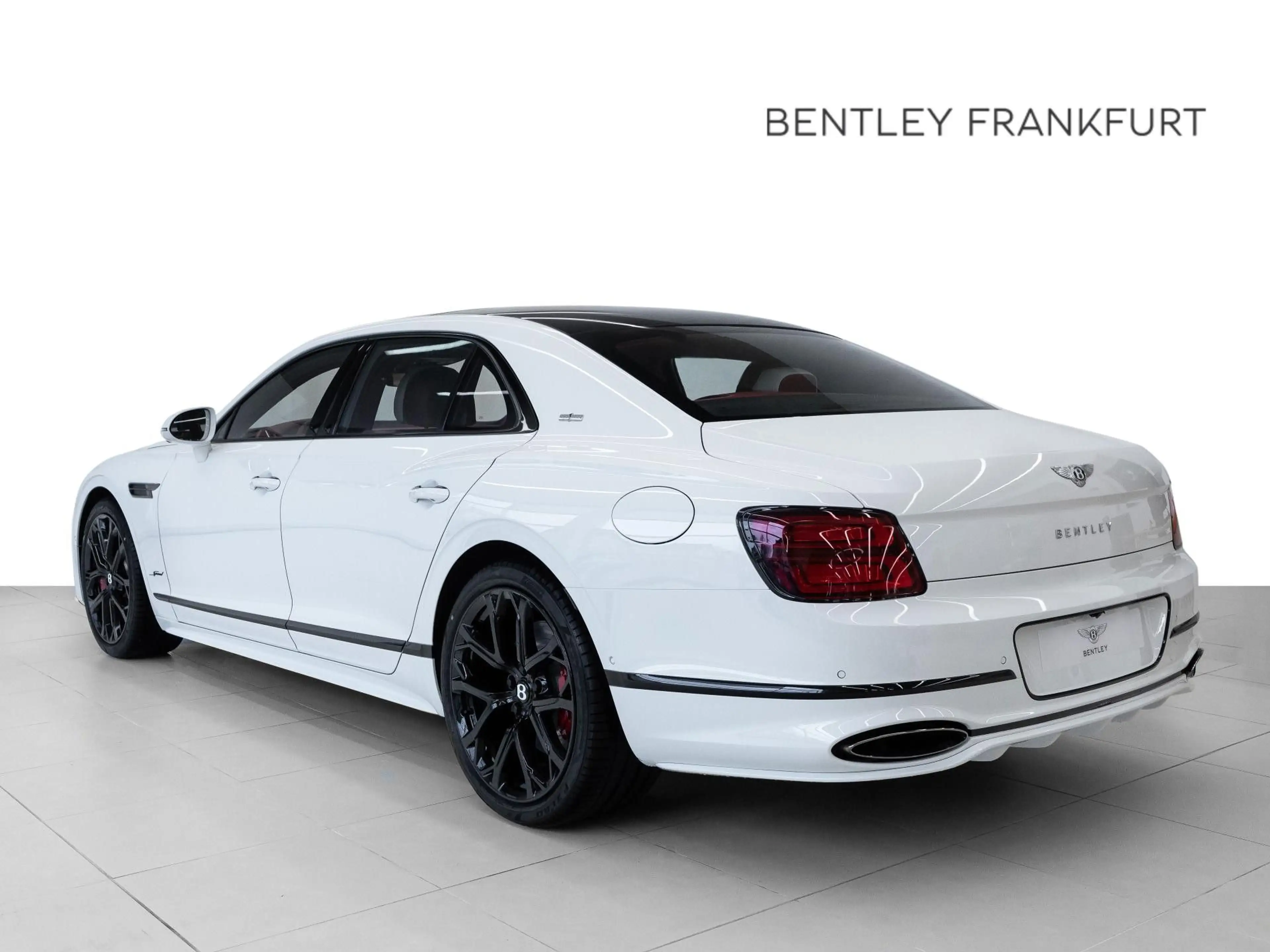Bentley Flying Spur Speed First Edition WHITE & RED — photo 4